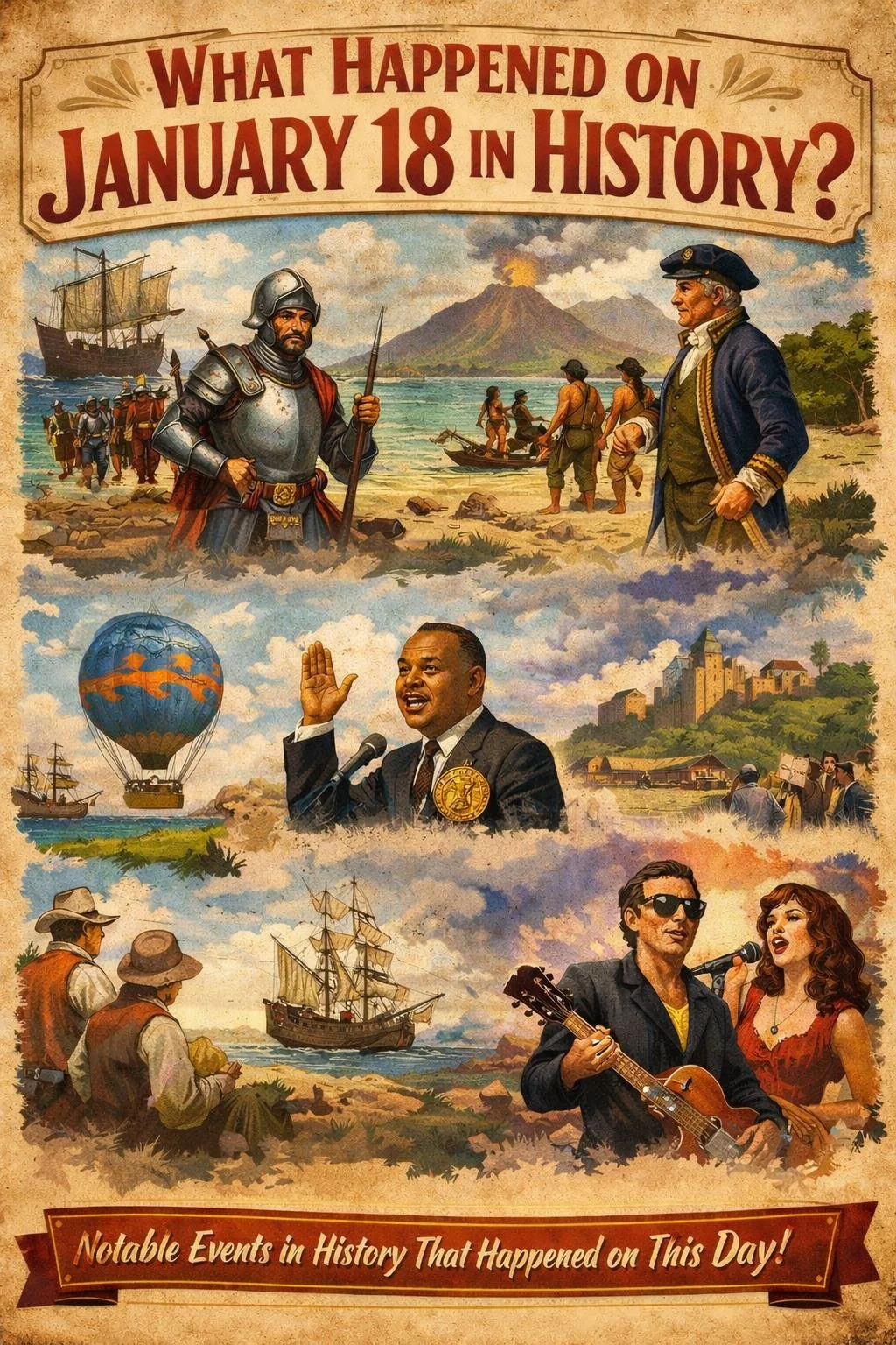 What Happened on January 18 in History?