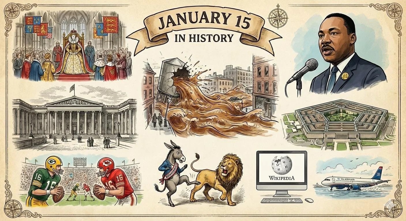 What Happened on January 15 in History?