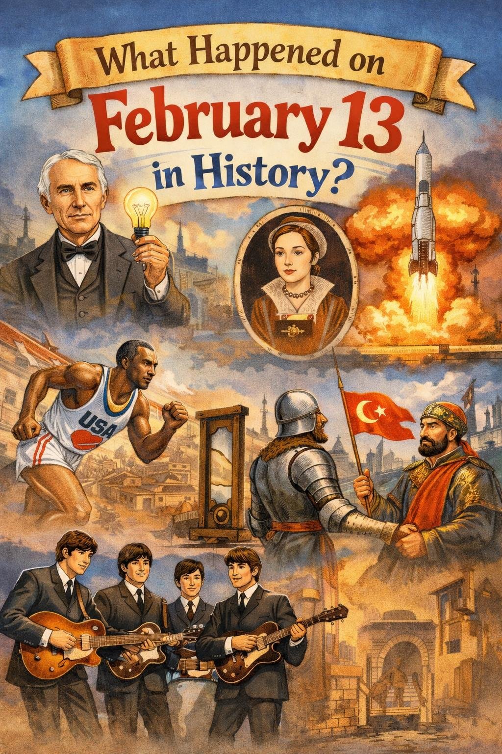 What Happened on February 13 in History?