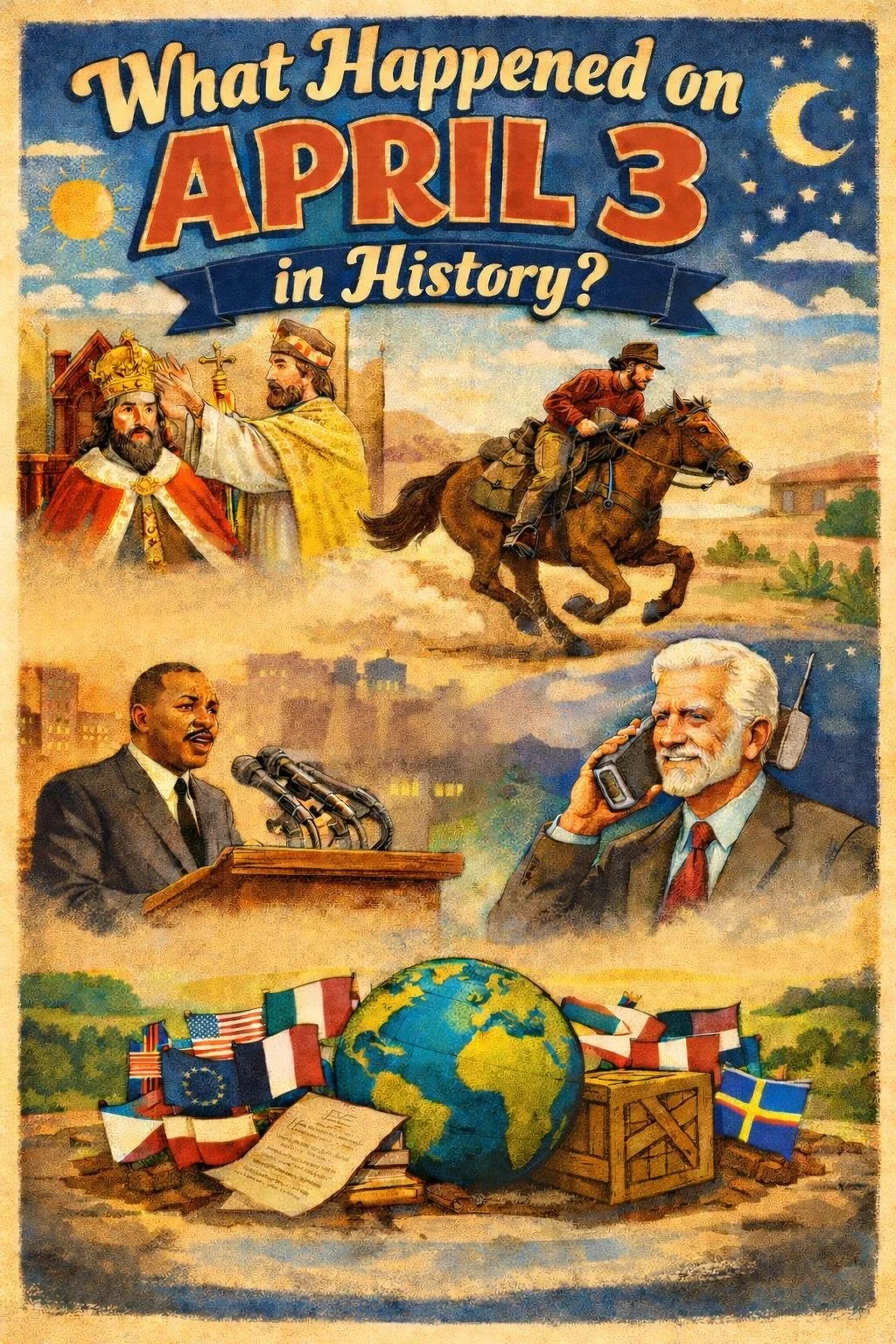 What Happened on April 3 in History?