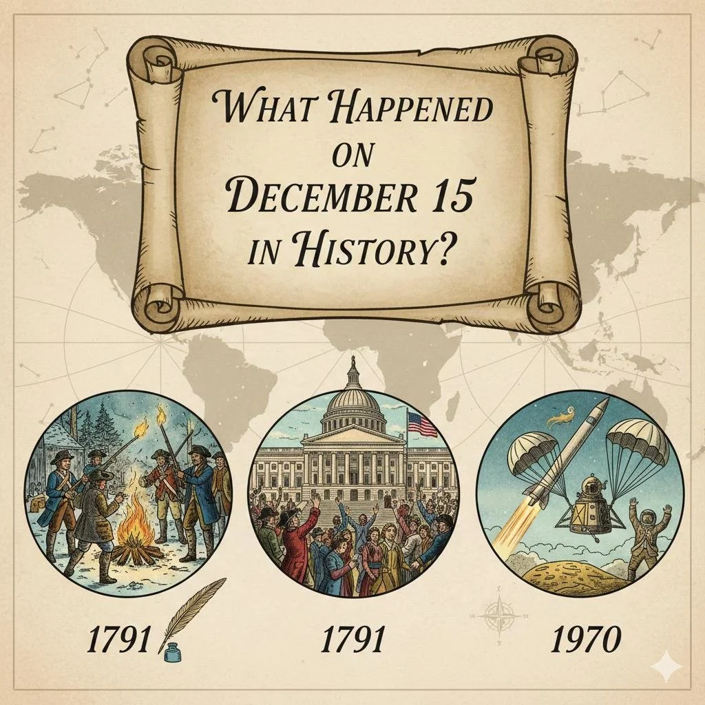 What Happened on December 15 in History?