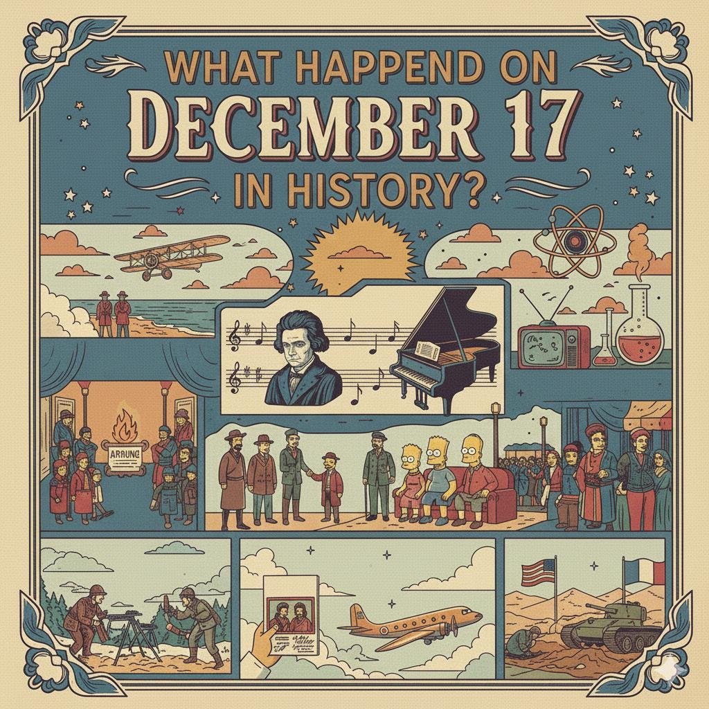 What Happened on December 17 in History?