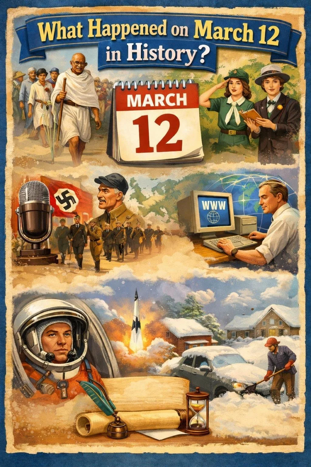 What Happened on March 12 in History?