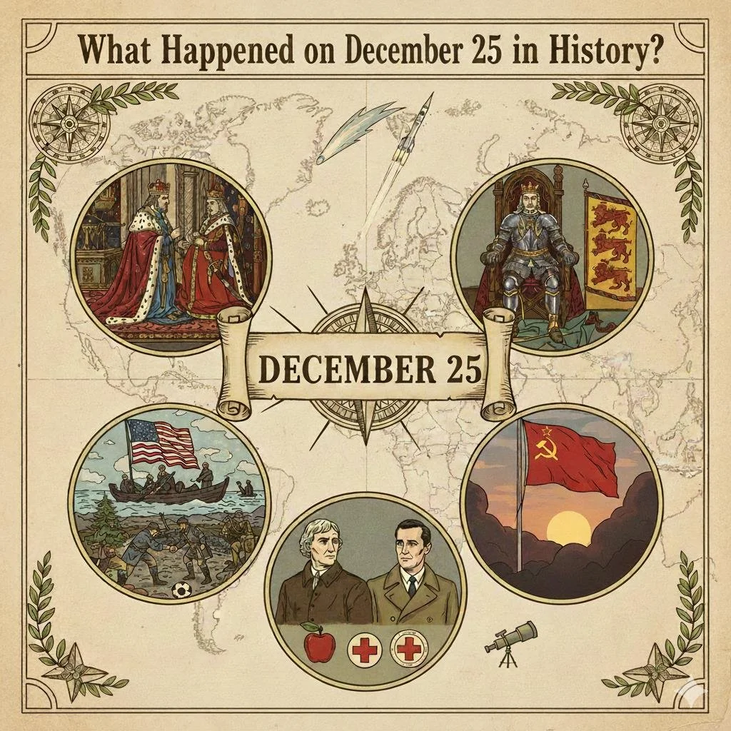 What Happened on December 25 in History?