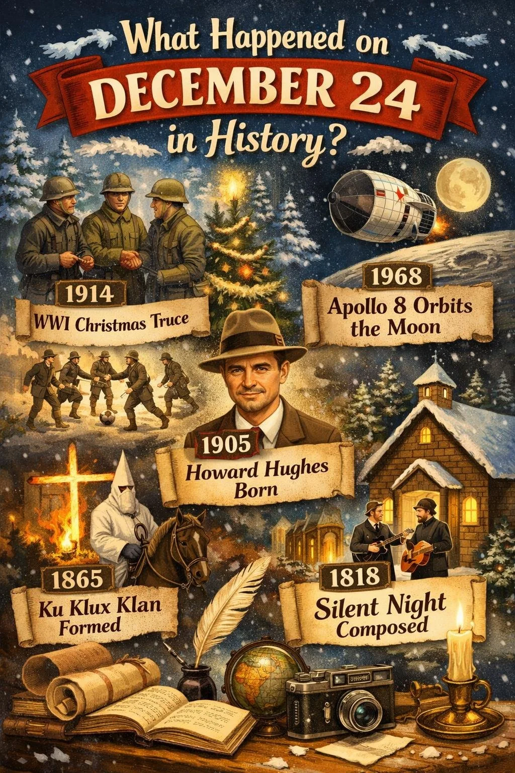 What Happened on December 24 in History?