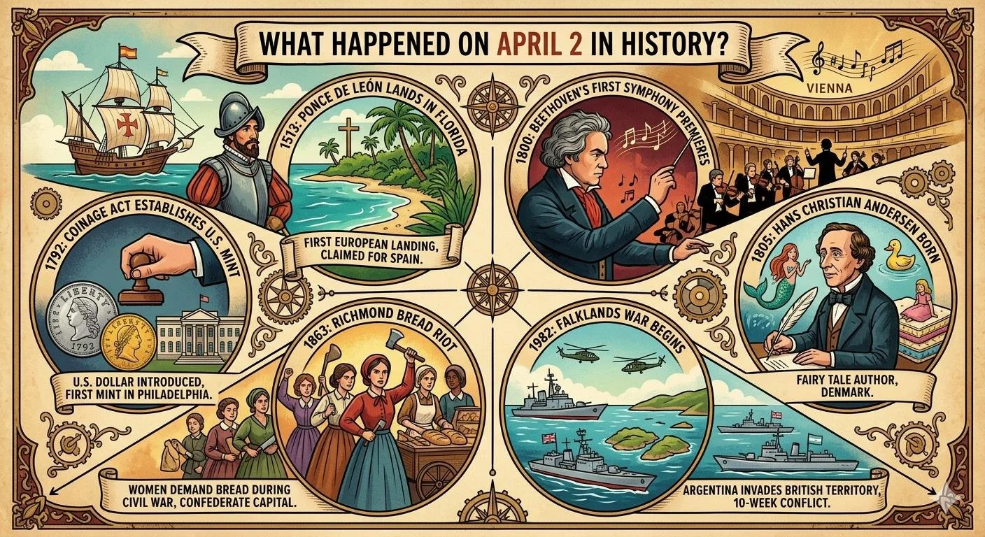 What Happened on April 2 in History? — Lawng Island