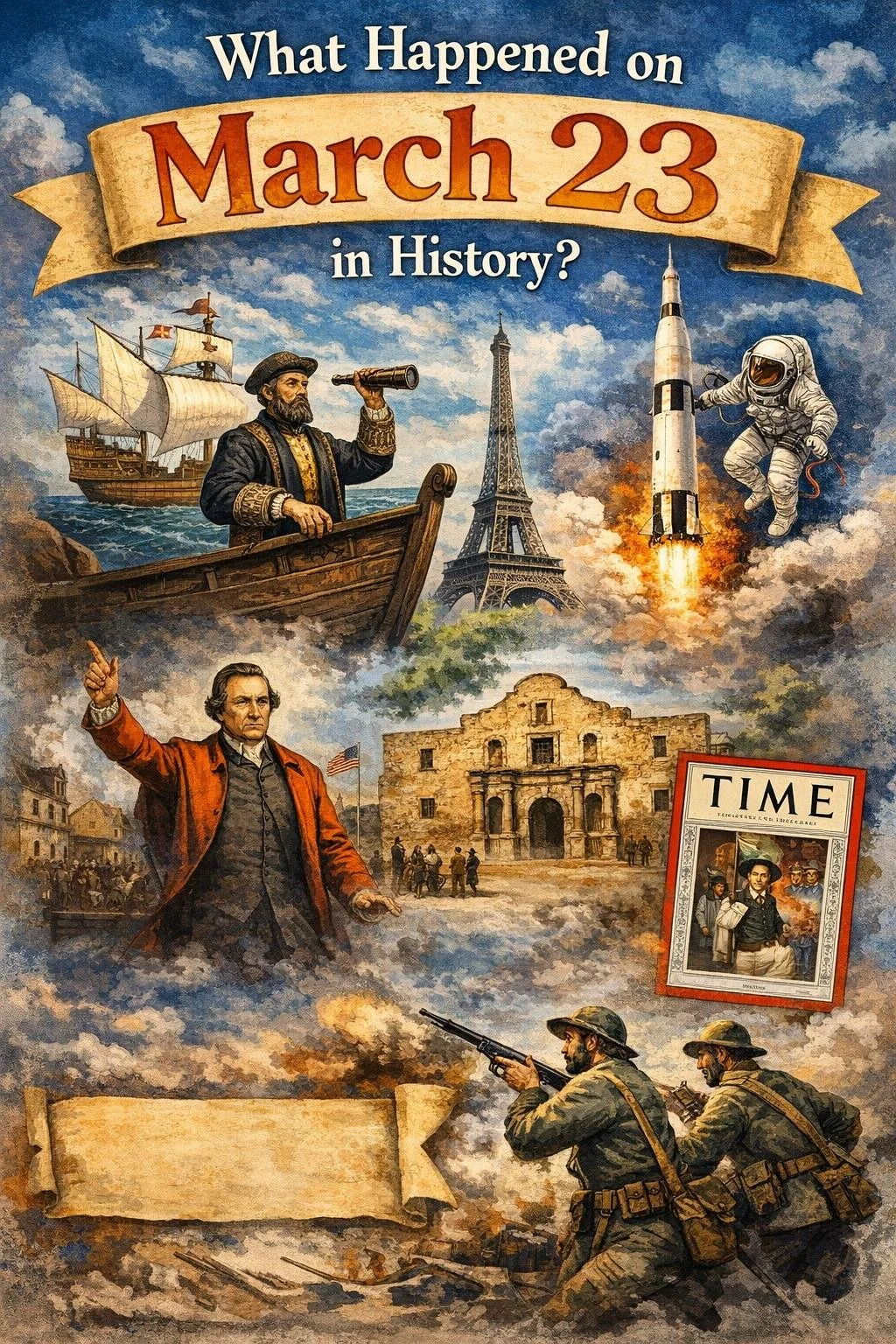 What Happened on March 23 in History?