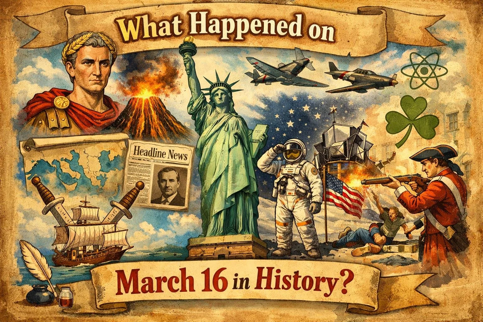 What Happened on March 16 in History?