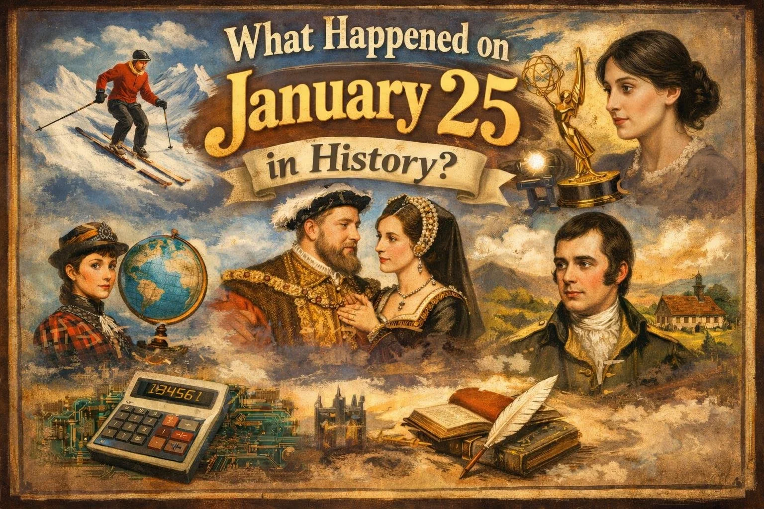 What Happened on January 25 in History?
