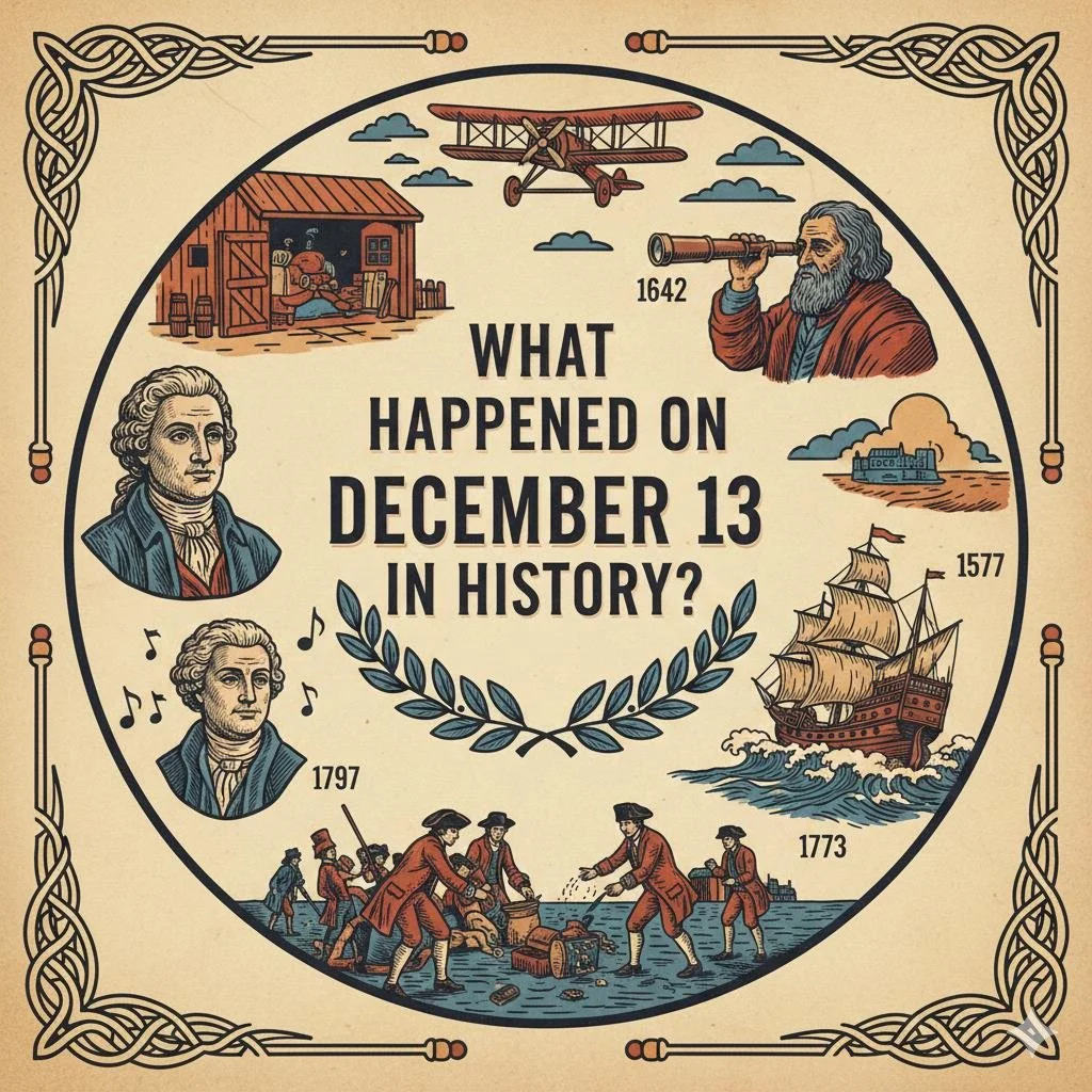 What Happened on December 13 in History?