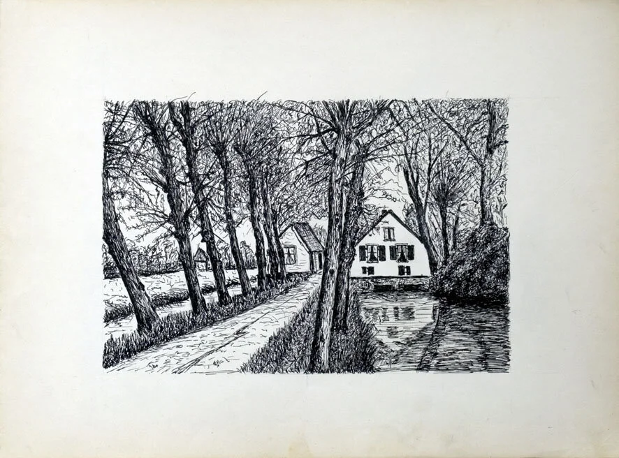 32, 11 maart 1970, Landschap bij Groenekan.jpg