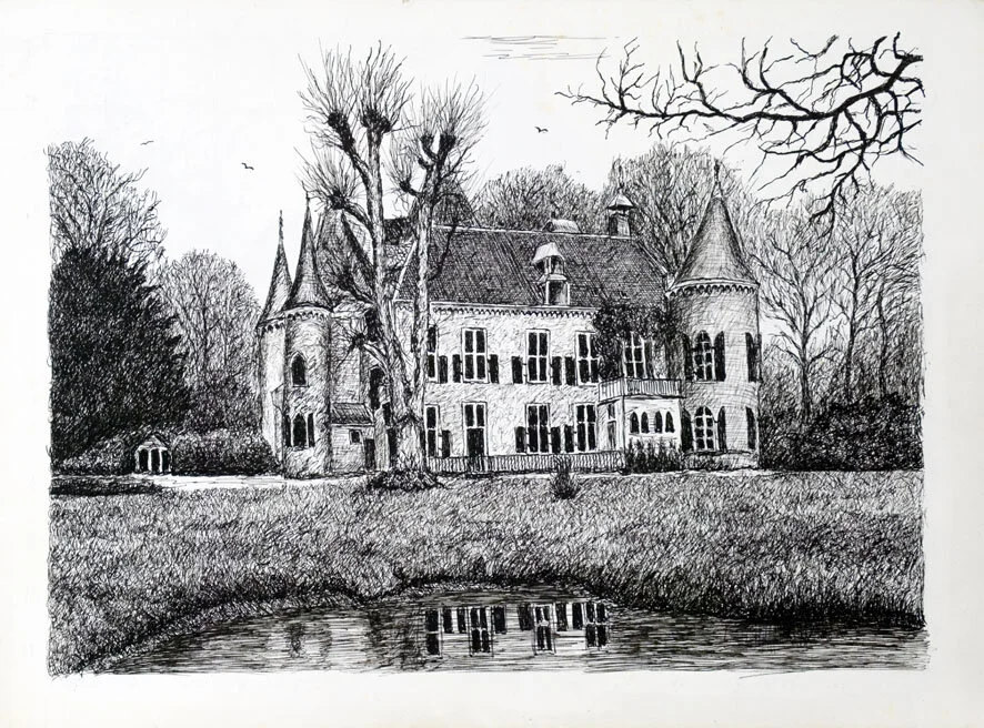 251, 5 januari 1973, Kasteel de keukenhof Lisse.jpg