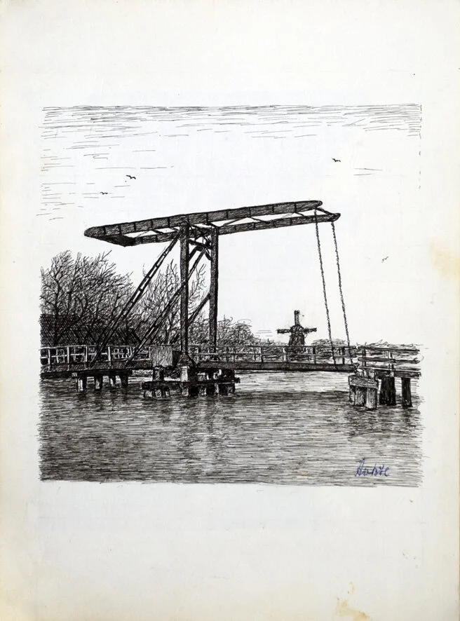 267, 17 maart 1972, Brug over de Ringvaart bij Vijfhuizen.jpg