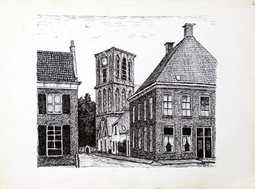 278, 28 juni 1973, Dorpsgezicht Elburg.jpg