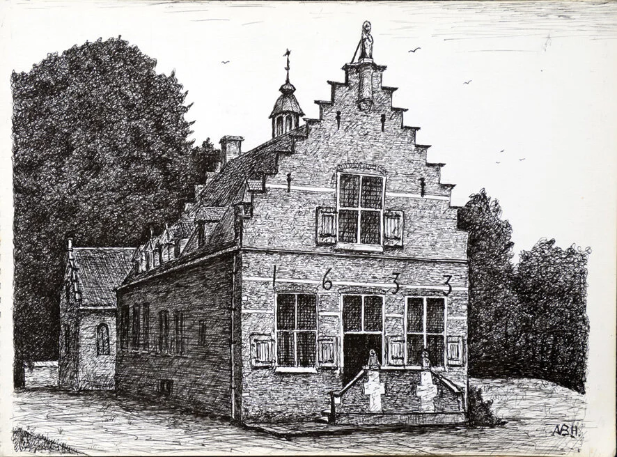 277, 16 juni 1973, Raadhuis Halsteren.jpg