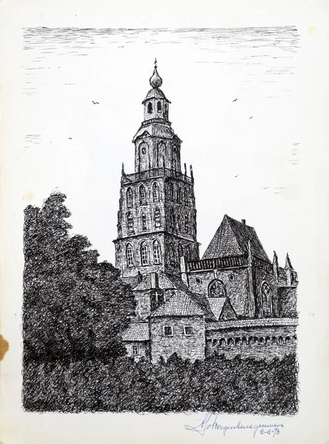 285, 8-8-1973, Walburgtoren Zutphen.jpg