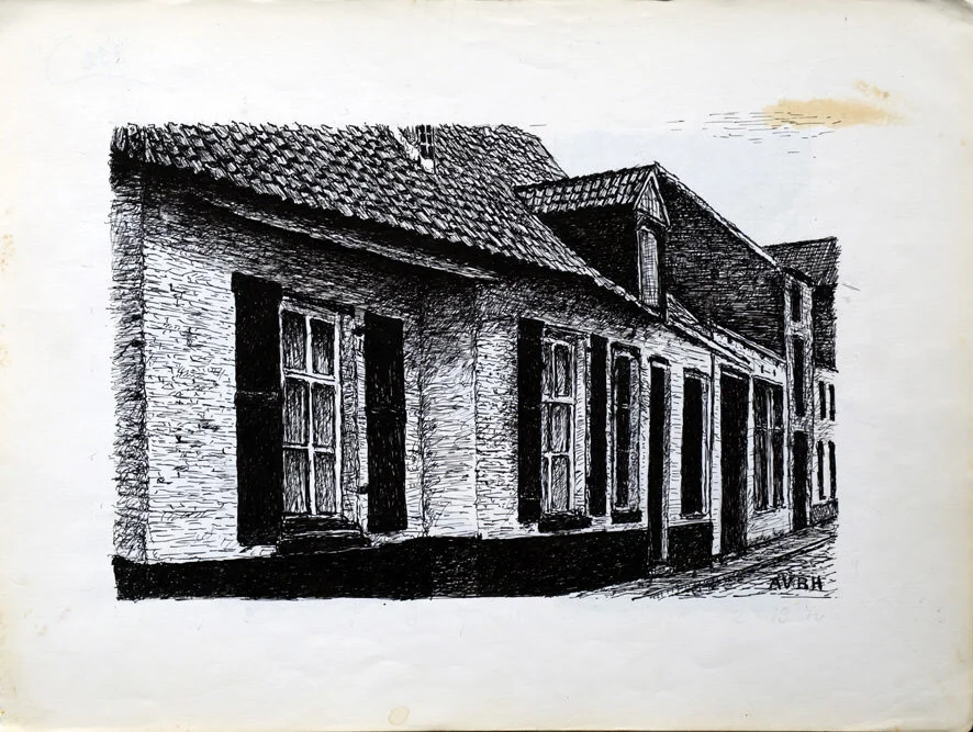 332, 24 augustus 1974, Achterbuurtje.jpg