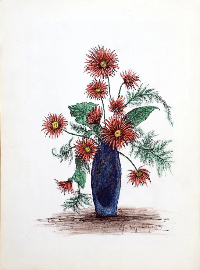 308, 14 februari 1974, Vaas met bloemen.jpg