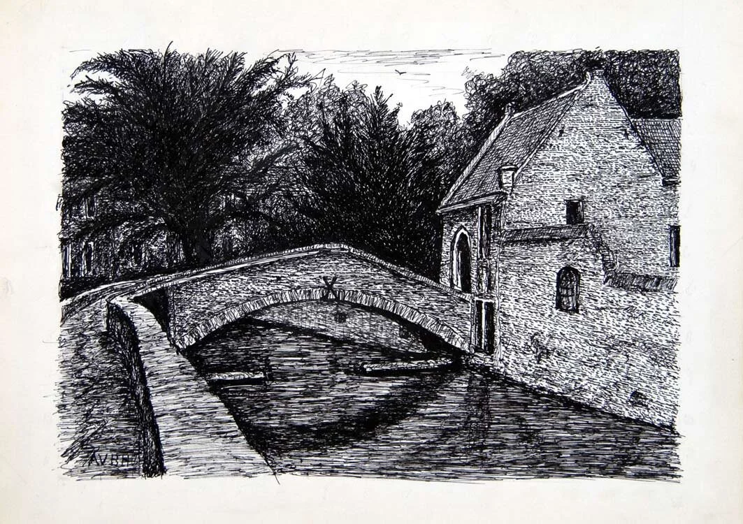 495, 20 januari 1979, Brug in Brugge.jpg