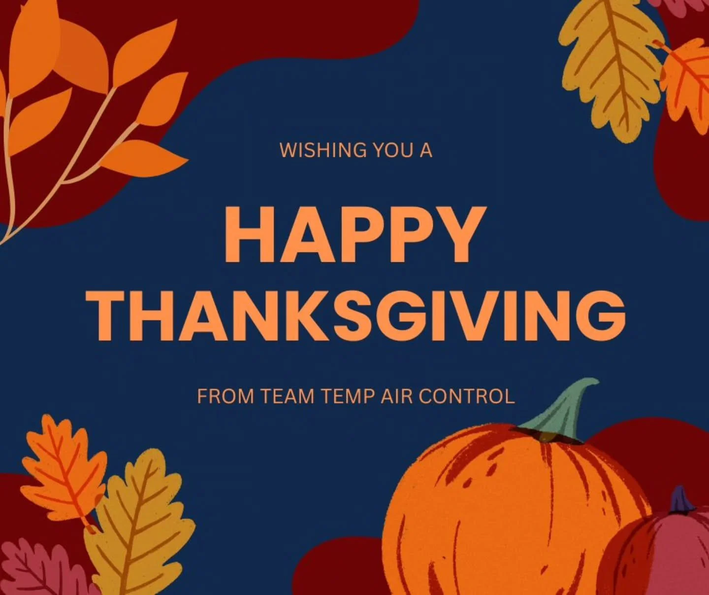 Wishing everyone a warm and wonderful Thanksgiving! 🧡