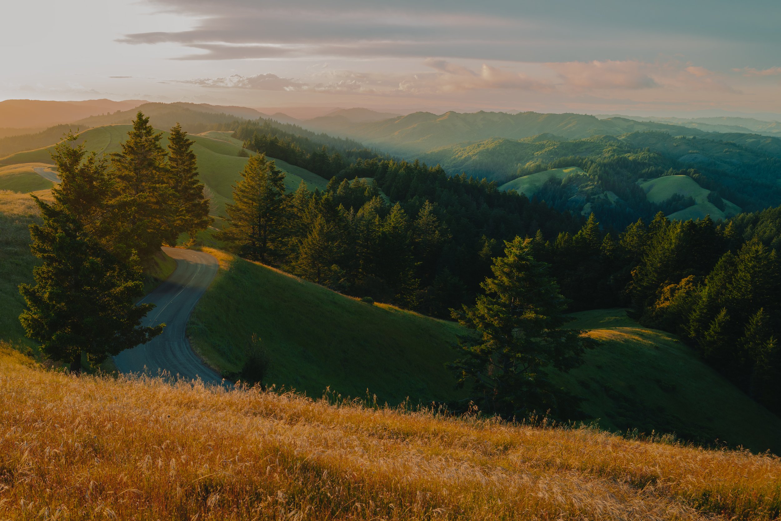 Mount Tam at Dusk