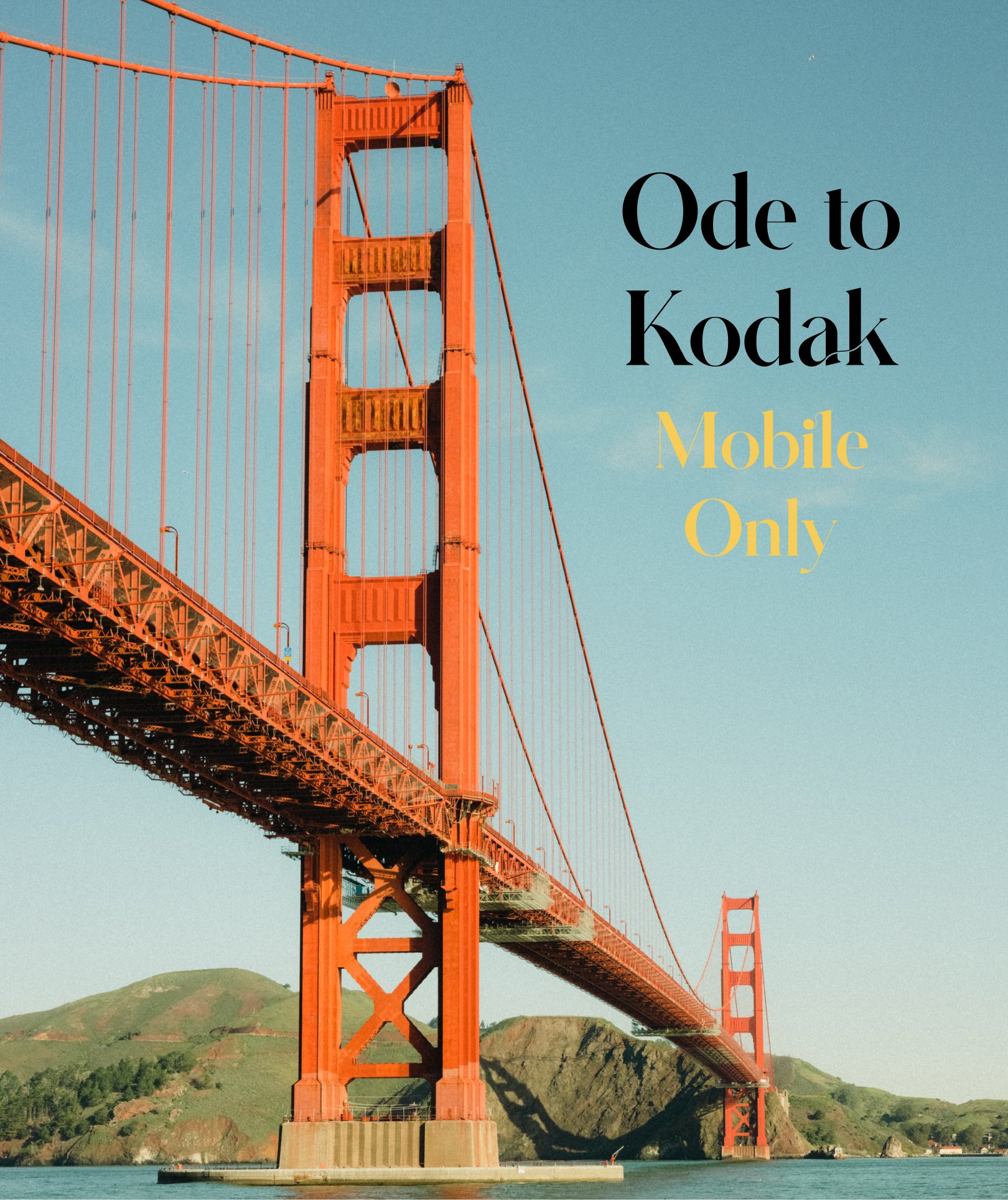 Kodak Presets Bundle for Lightroom Mobile - Portra 400, Portra 800, Gold 120