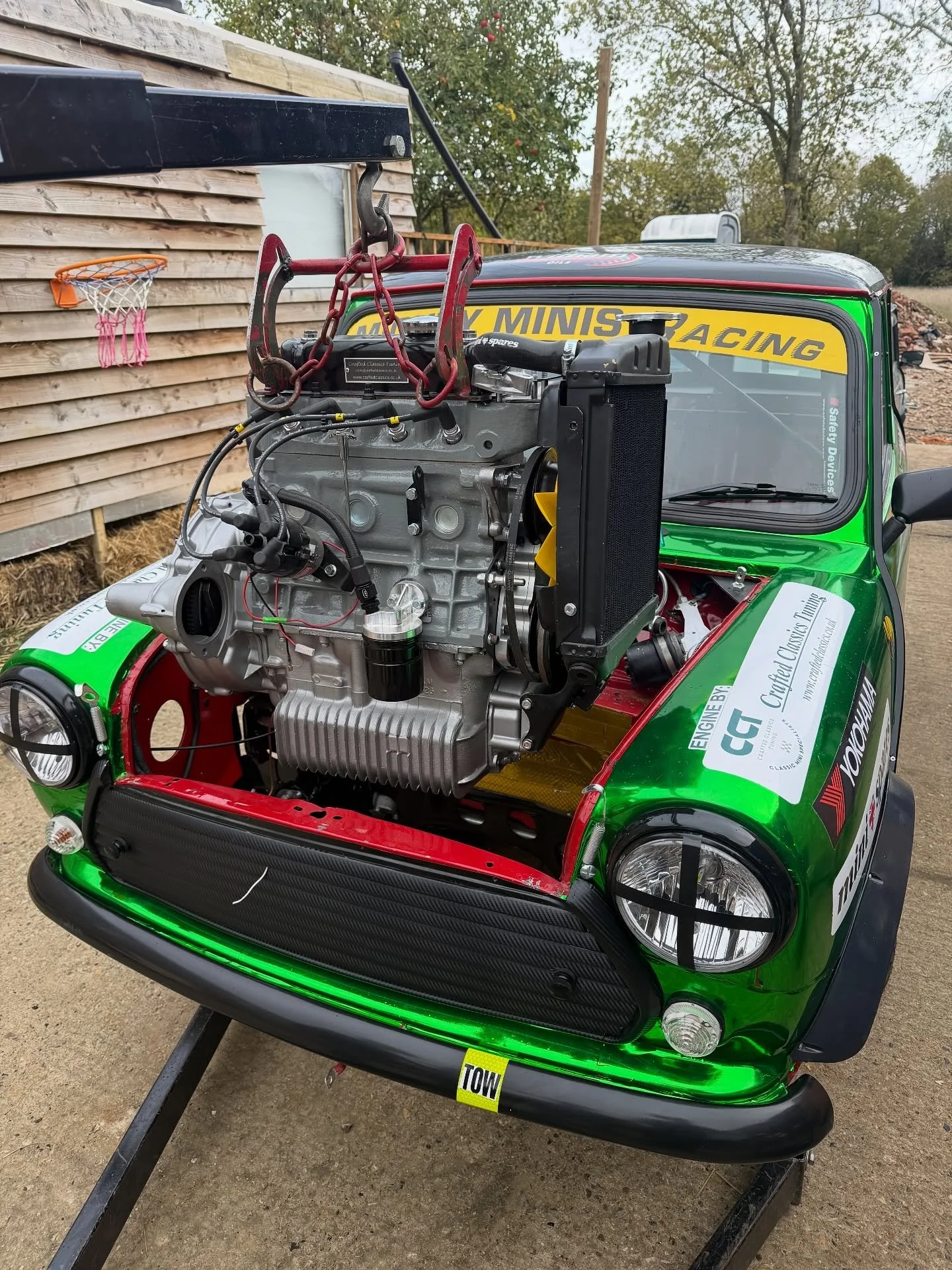 90hp of Mighty Mini power. Next week will see this come alive and given a good once over on spanners. 
📧 chris@craftedclassics.co.uk
www.craftedclassics.co.uk
📞 01728628538

.
. 
.
.
.
.  #lovemyjob #clean #aseries #aseriesengine #aseriesspecialist
