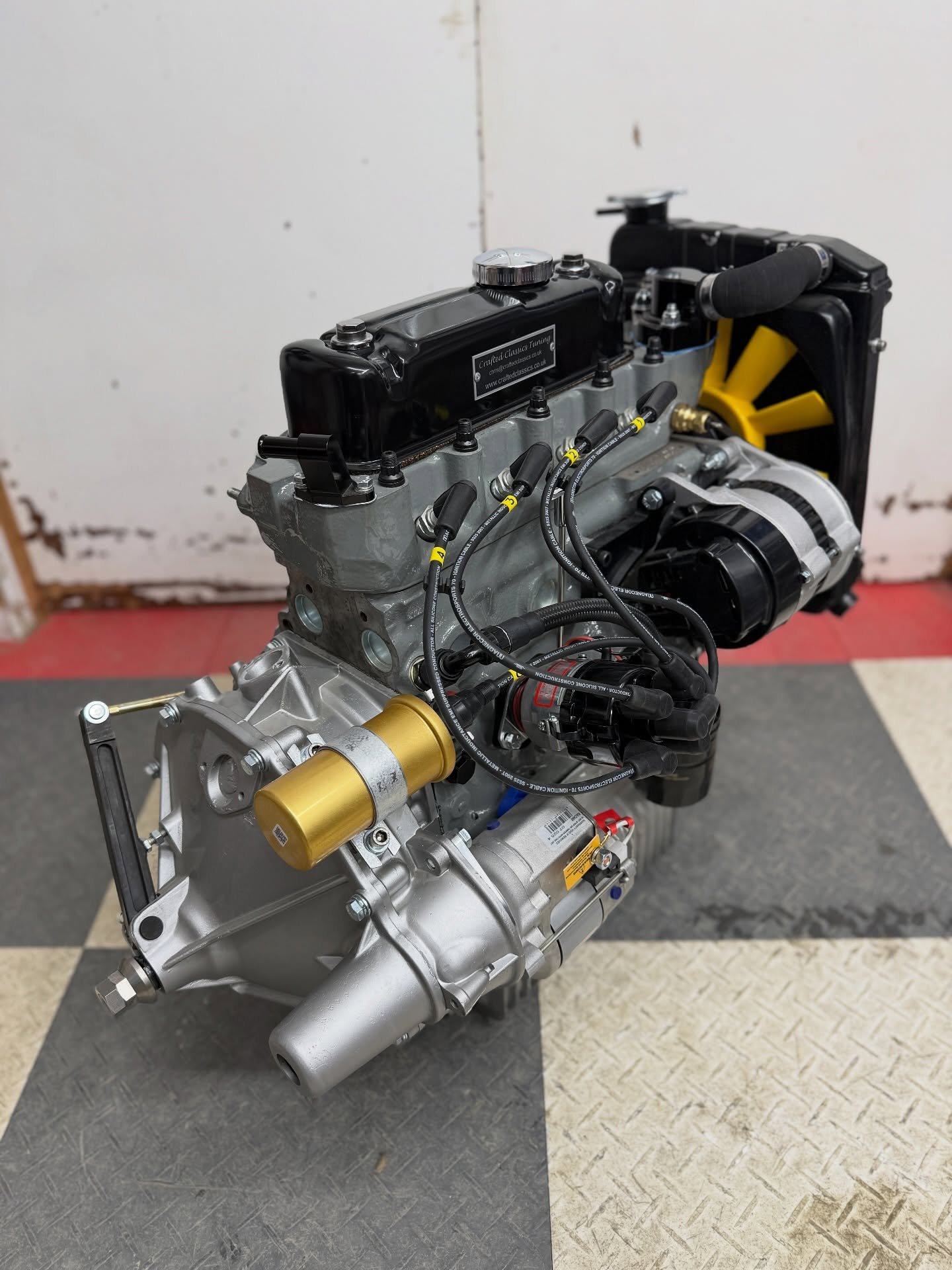 Really lovely mild roadie headed to Australia very soon! Super nice build with 5 speed gearbox and alloy 5 port head. 
📧 chris@craftedclassics.co.uk
www.craftedclassics.co.uk
📞 01728628538

.
. 
.
.
.
.  #lovemyjob #clean #aseries #aseriesengine #a