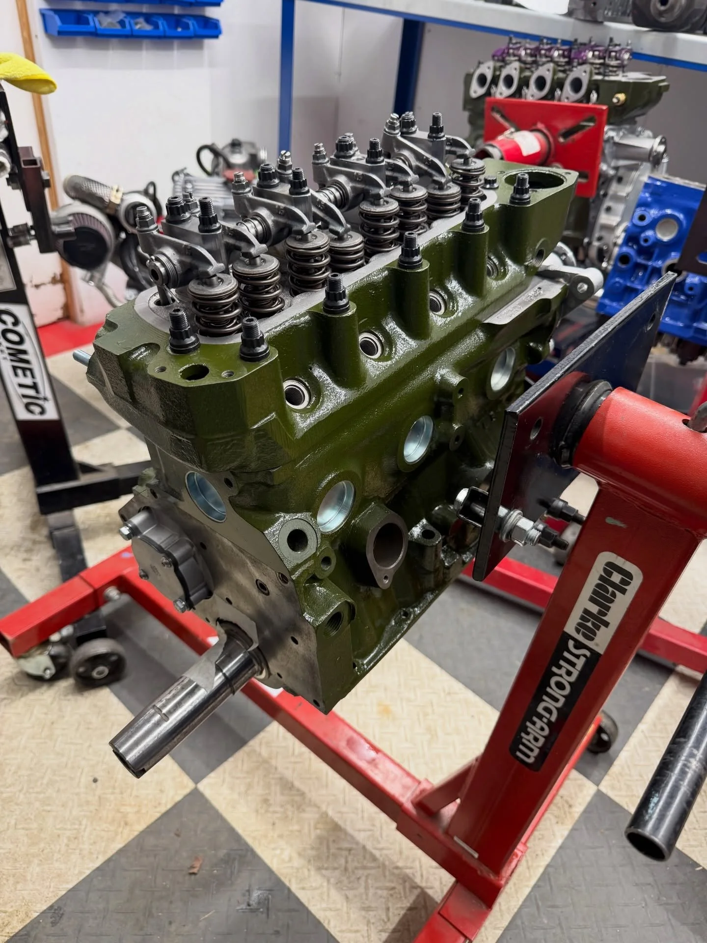 Top end of the 1071 is now done. Mighty fine with some 1.5 forged rockers which will go well with the HT camshaft. Gearbox painted and ready for assembly in the new year. 
📧 chris@craftedclassics.co.uk
www.craftedclassics.co.uk
📞 01728628538

.
. 
