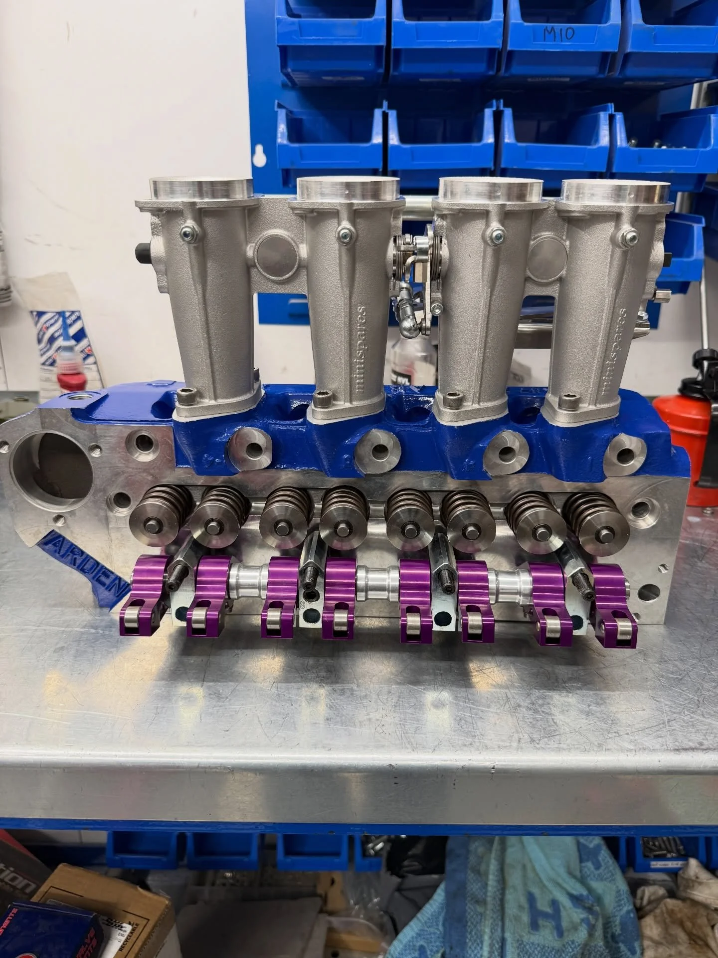 Sometimes these parts are just too wonderful to actually fit. They could just be a display piece! 😍🚀 #alloy #head #engines #modification #race