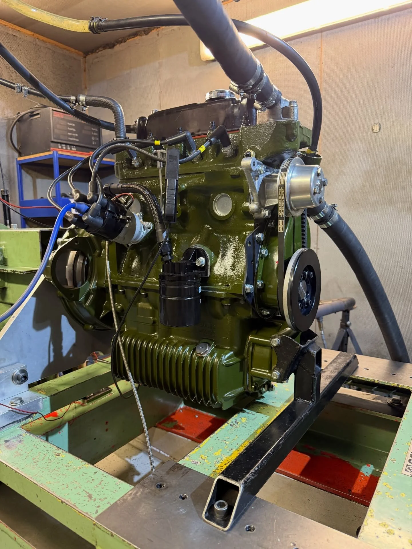 Fun times for the 1071 Cooper S build. Looking forward to getting another done and tested. #mini #rare #cars #engine #classiccars