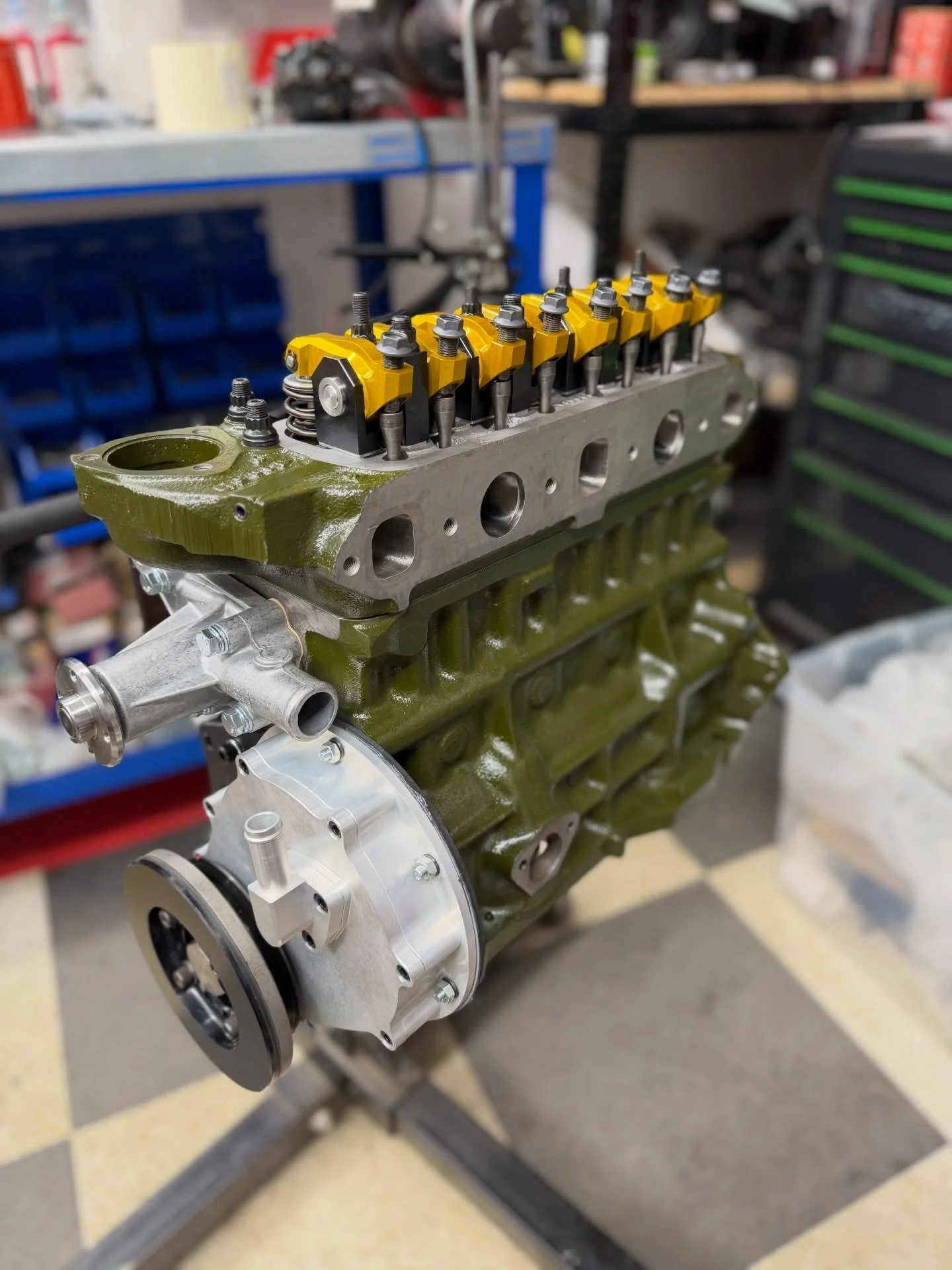 Just looking amazing! Been a while since we&rsquo;ve tested an engine with H4 carburettors. Really looking forward to it! #dyno #race #road #mini #summer