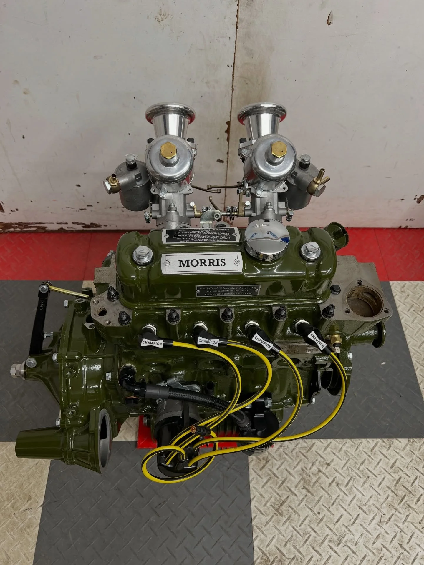 What&rsquo;s your weapon of choice!? Twin SU H4 carburettors or a Weber 45? I know my favourite, what&rsquo;s yours! #weber #carburettor #mini #engine #classiccars