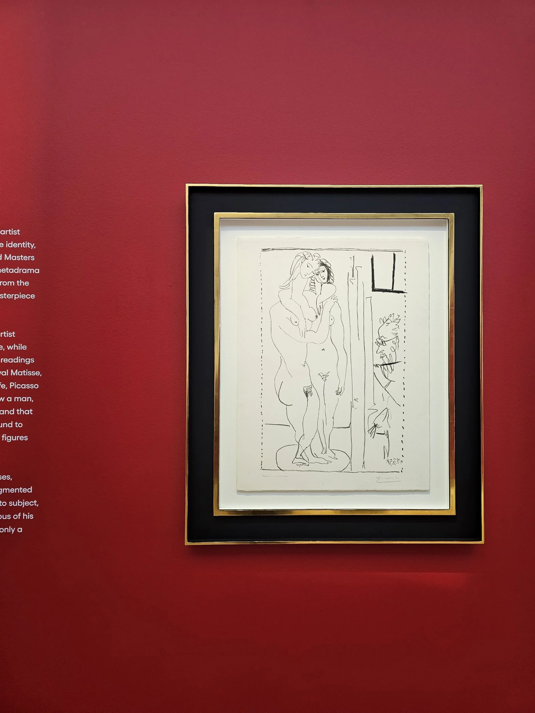 Les deux modeles nusby Picasso
