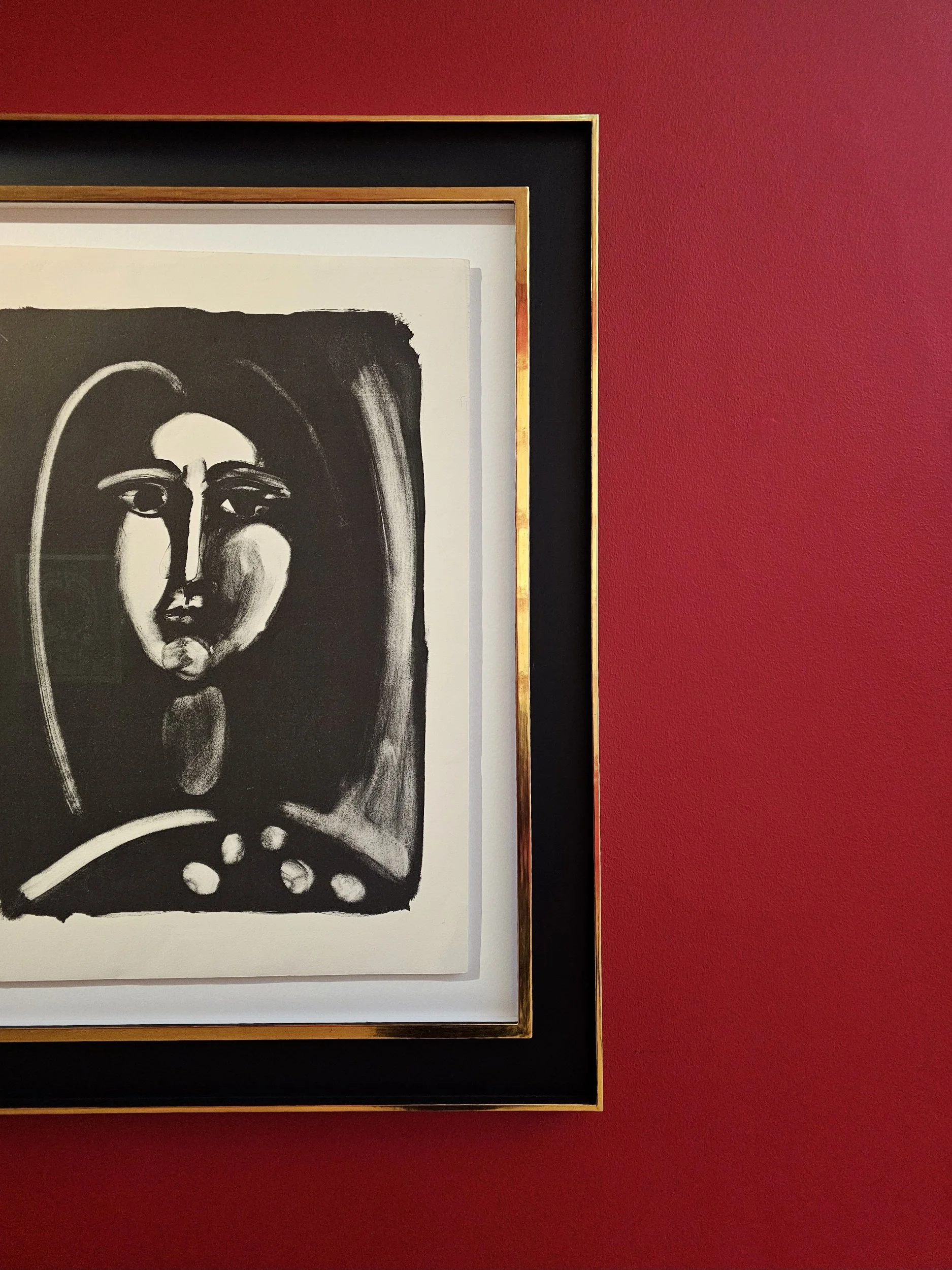 Tete de Femme lithograph by Picasso