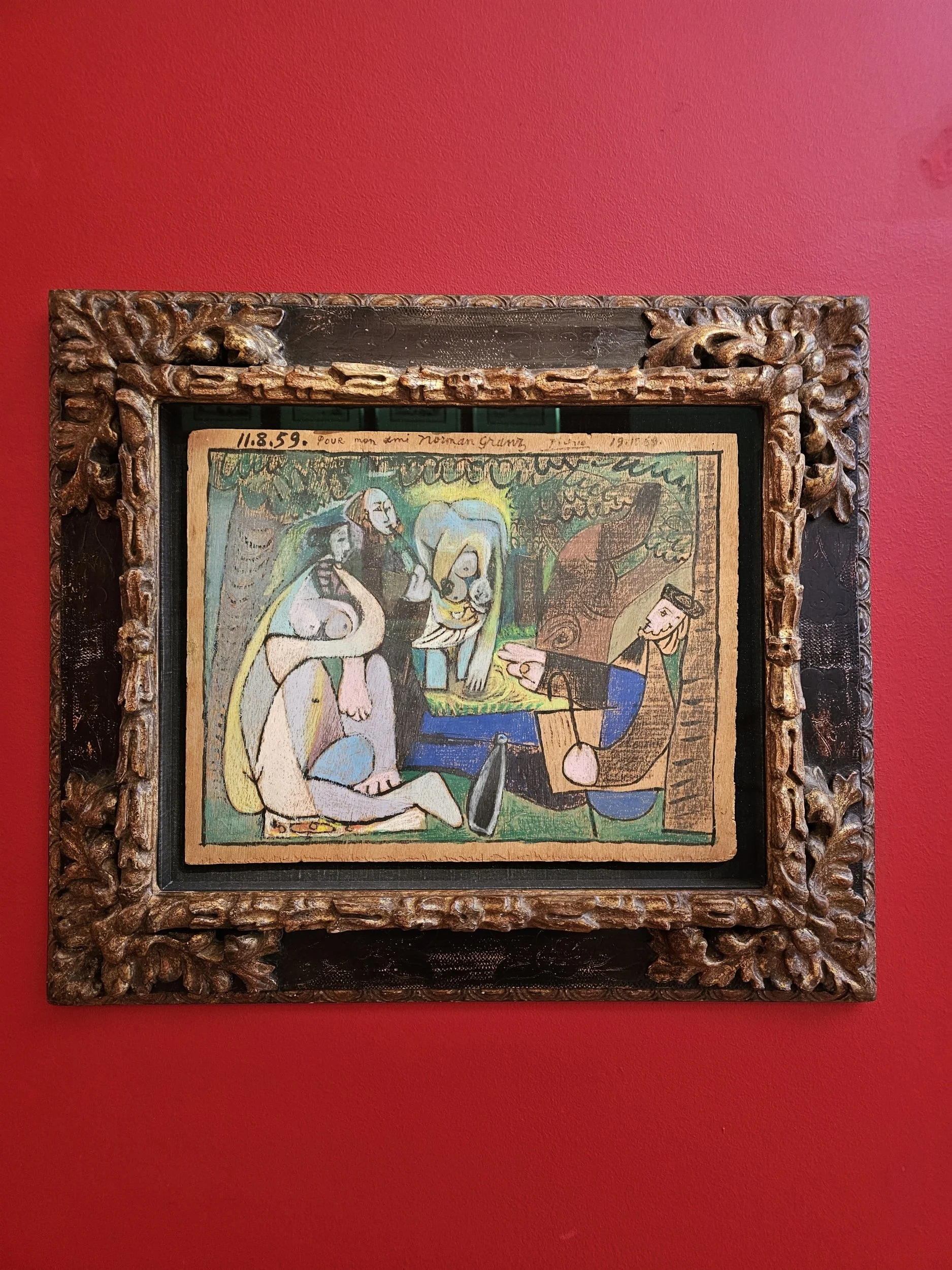 Le Dejeuner sur l'herbe by Picasso