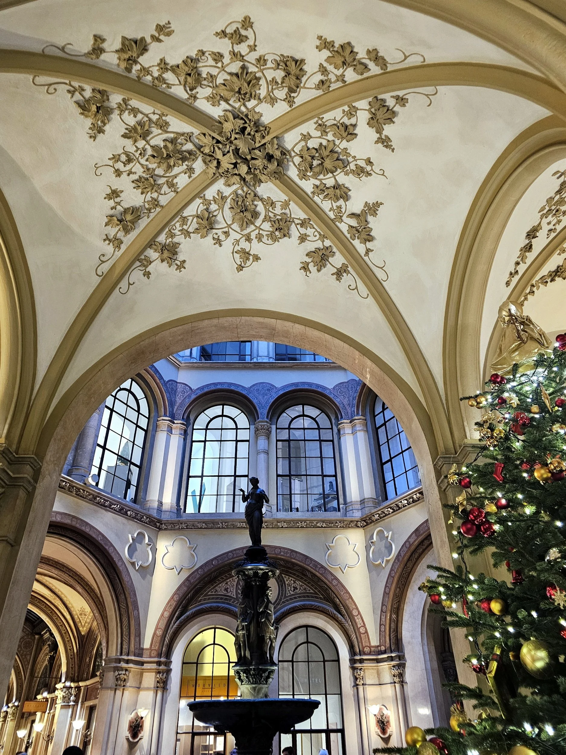 Parade with Christmas tree