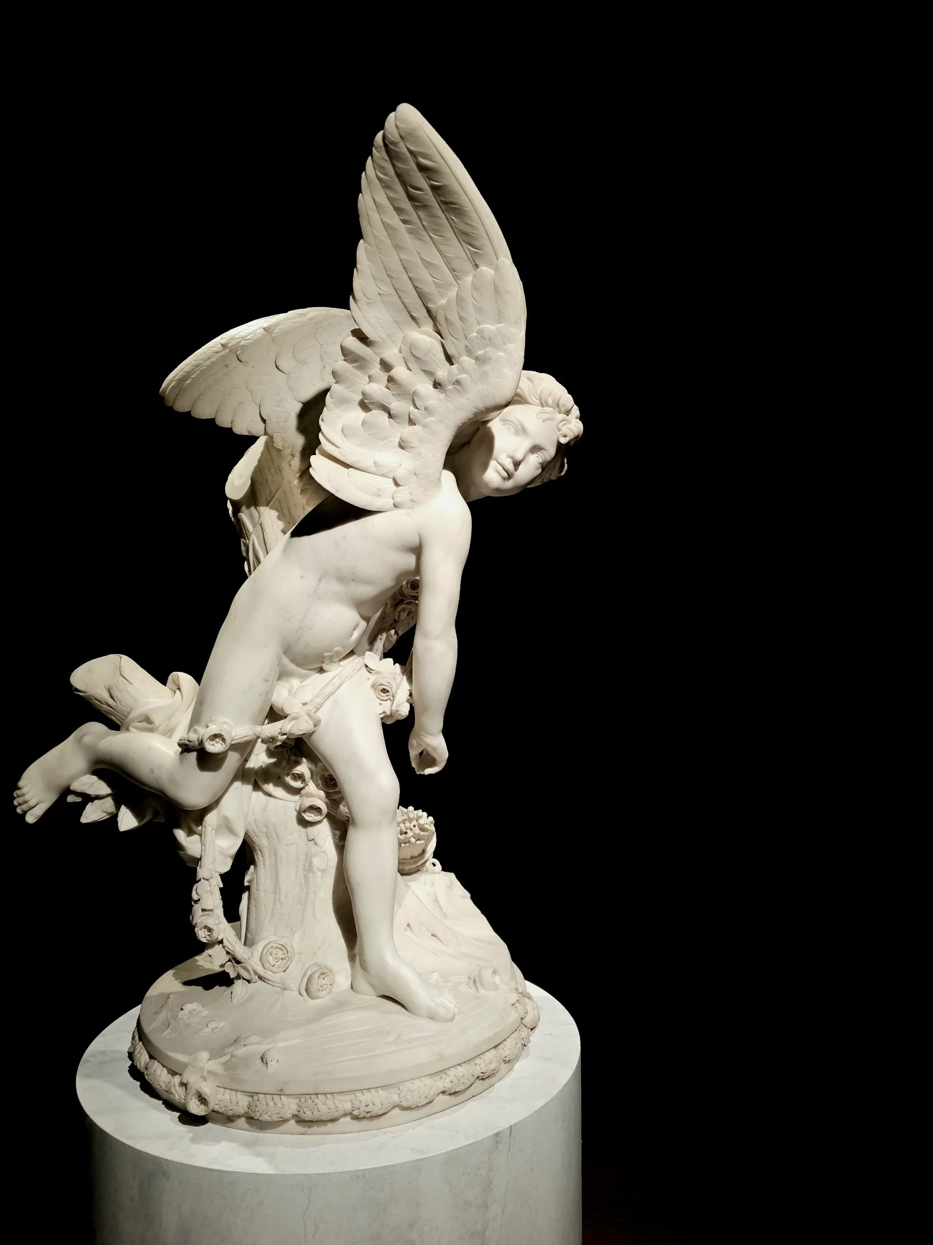 Cupid sculpture