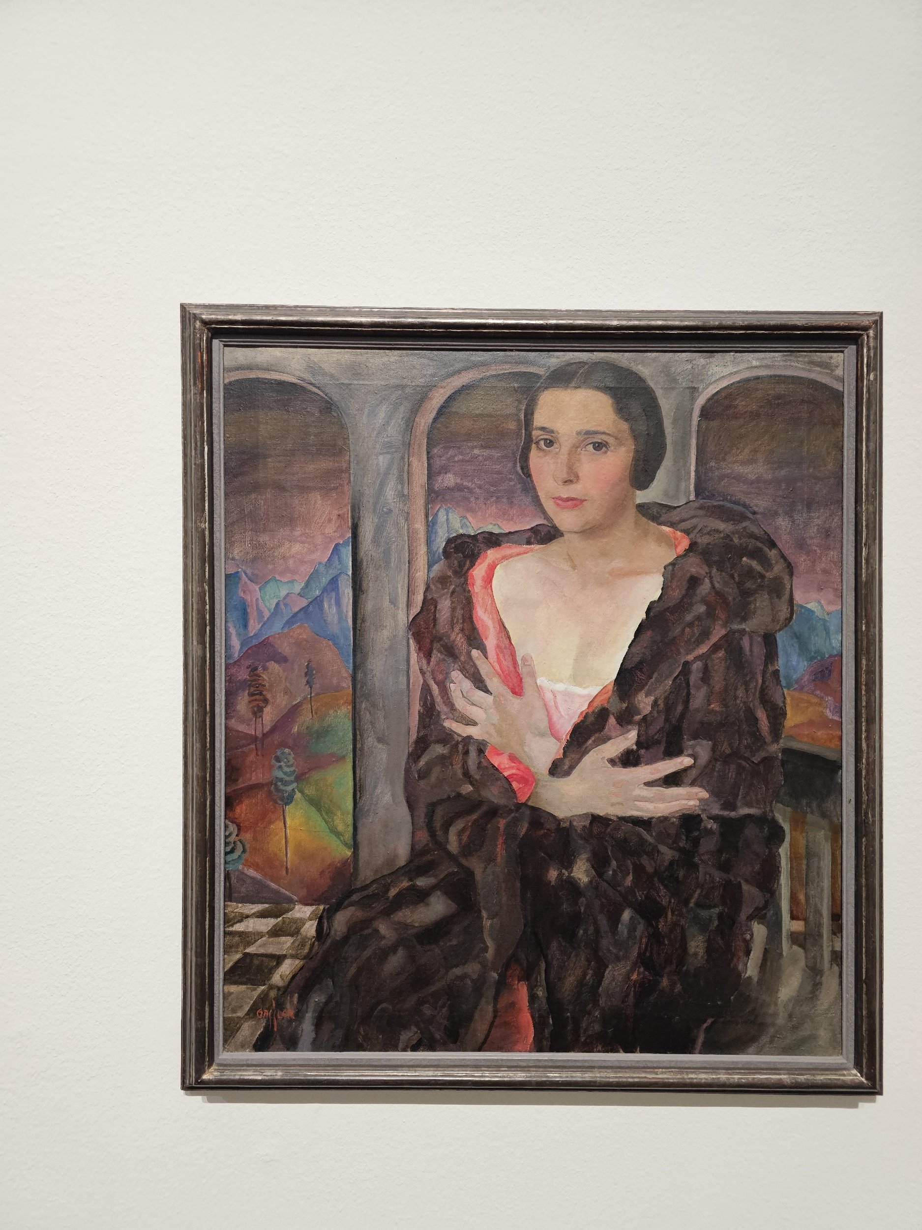 Portrait of Halina Wittlin-Moser by Josef Gassler