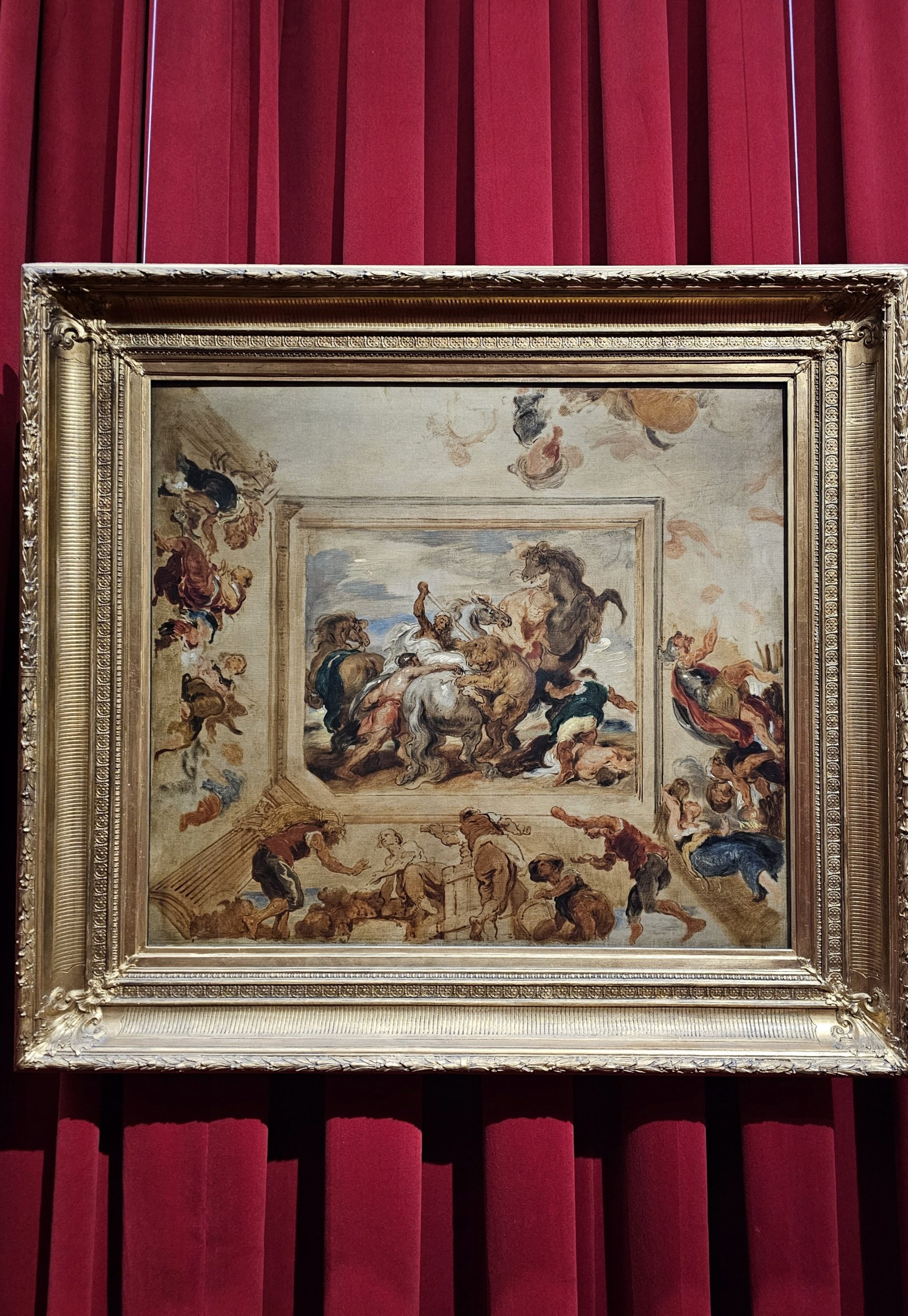 Lion Hunt by Peter Paul Rubens