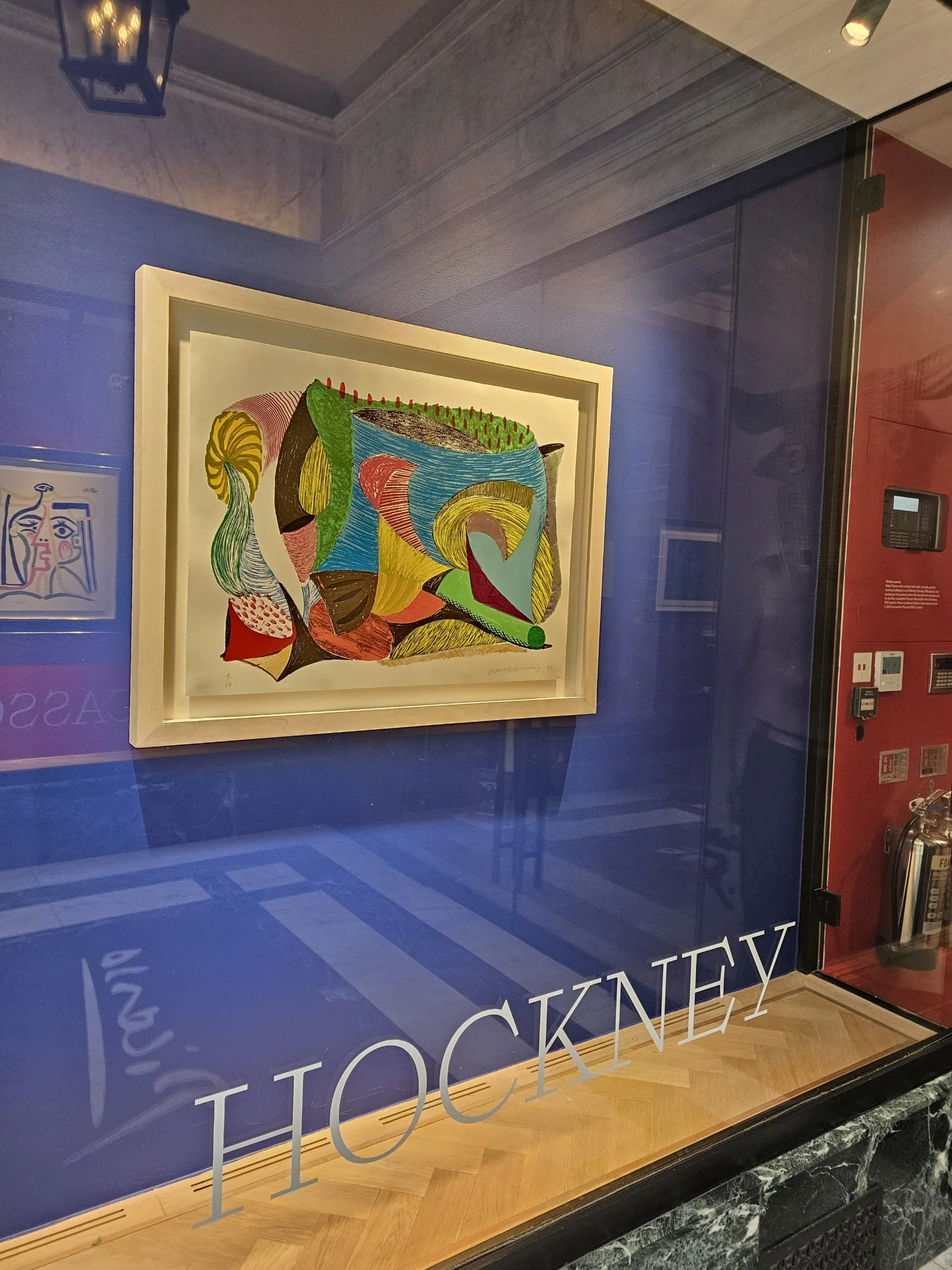 Above & Beyond by David Hockney