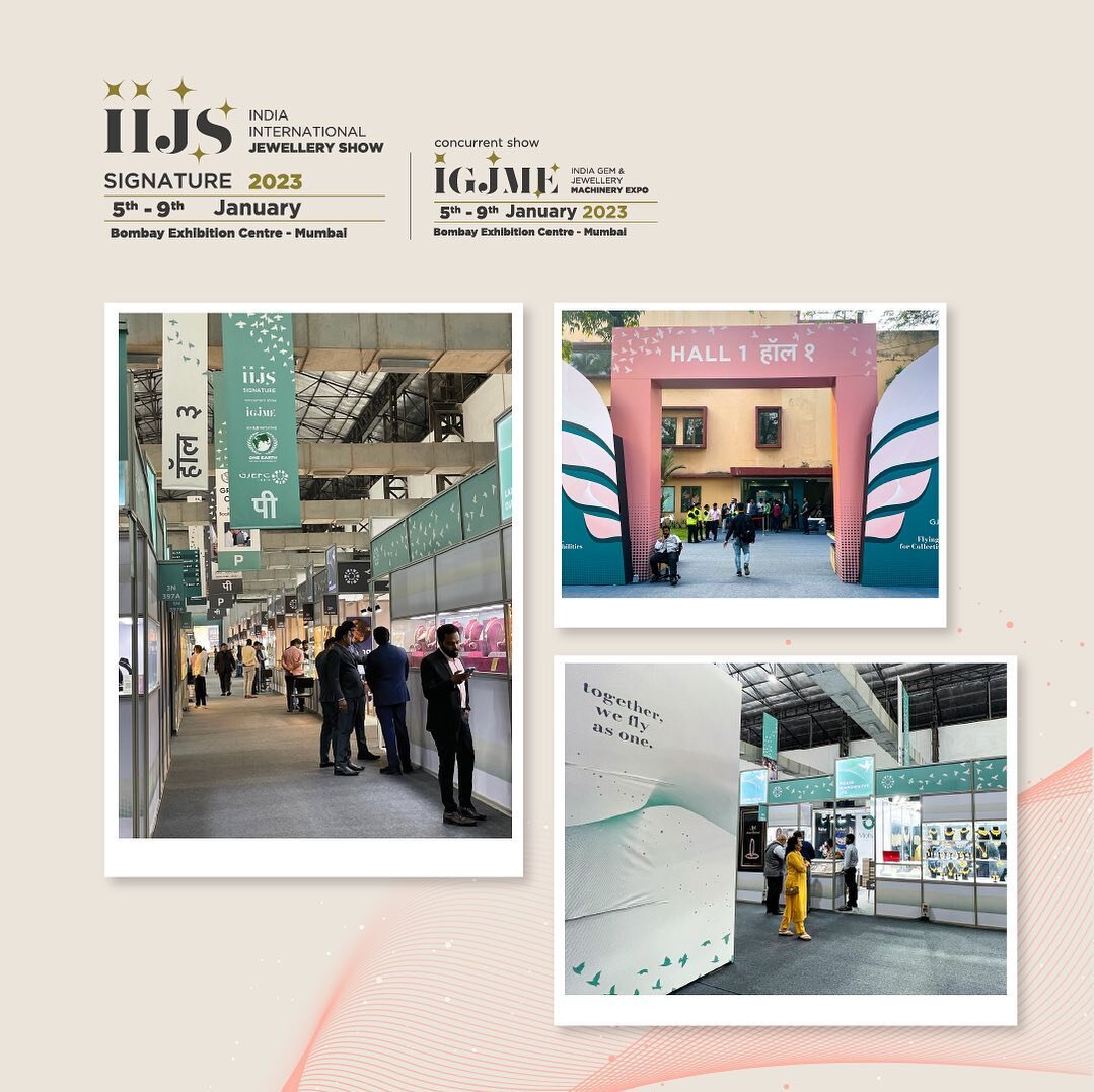 Glimpse of the event! #iijs2023 #jewelleryexhibition 
.
.
.
#exhibitiondesign #spacedesign #experiencedesign #boothdesign #popupstoredesign #artexhibition #jeweleryexhibition #jewelryshow #jewellerytradeshow #brandingagency #evebtbranding #brandingag