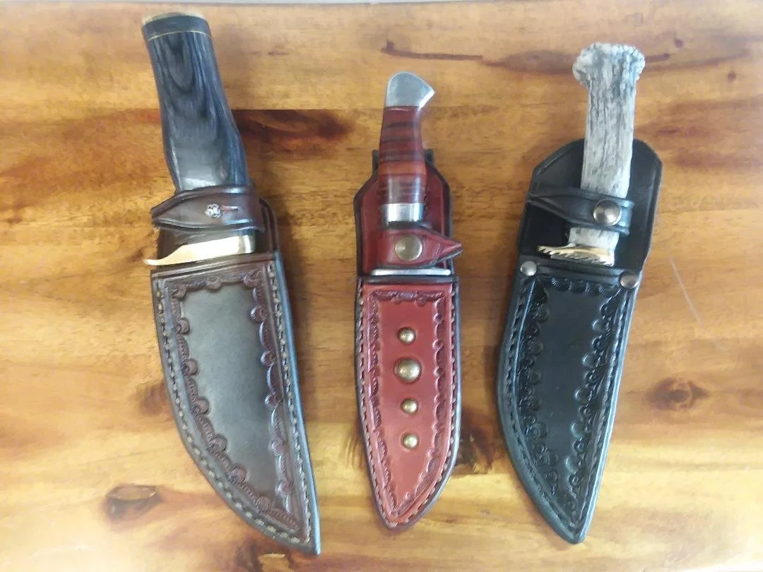 Knife Sheaths — Logos Leathercraft