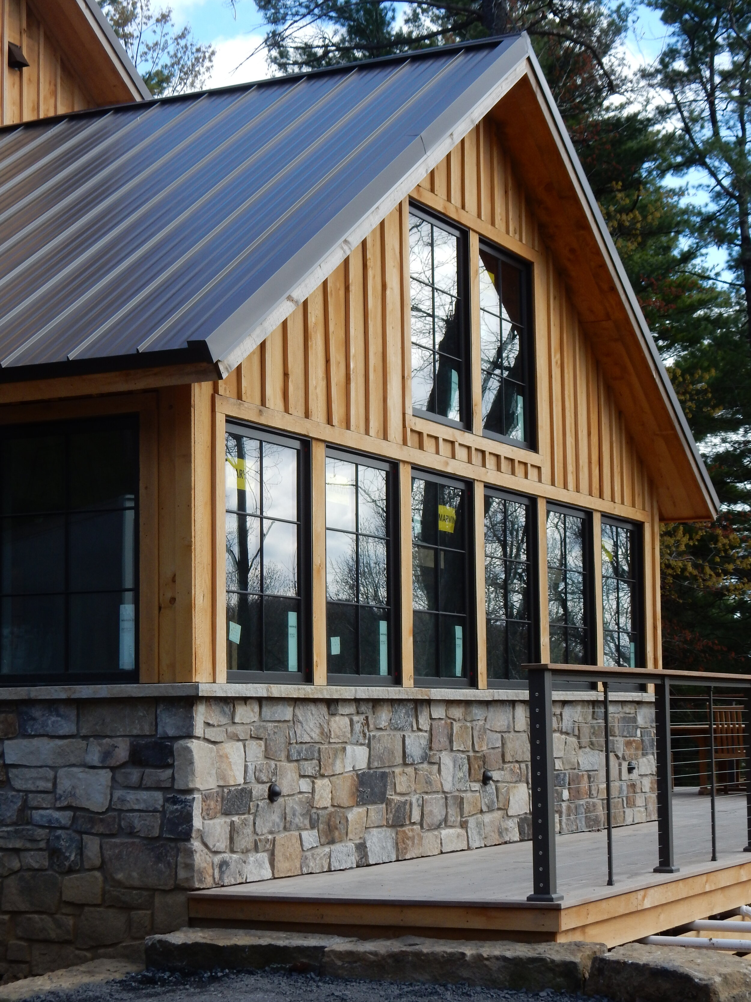 Exterior of Kitchen, nearly complete