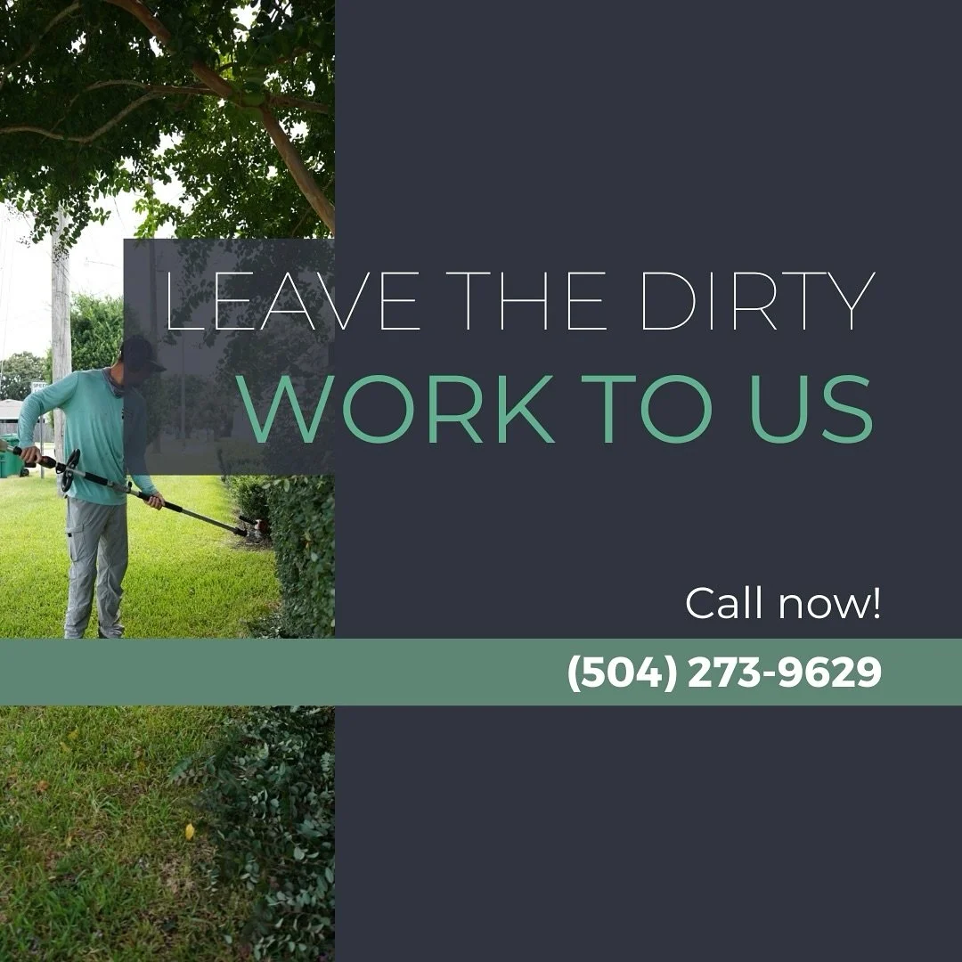 Don&rsquo;t waste time with the hassle of gardening this fall&hellip;leave the dirty work to us! 

#gardening #pressurewashing #guttercleaning #lawncare #cleanup #manscaping