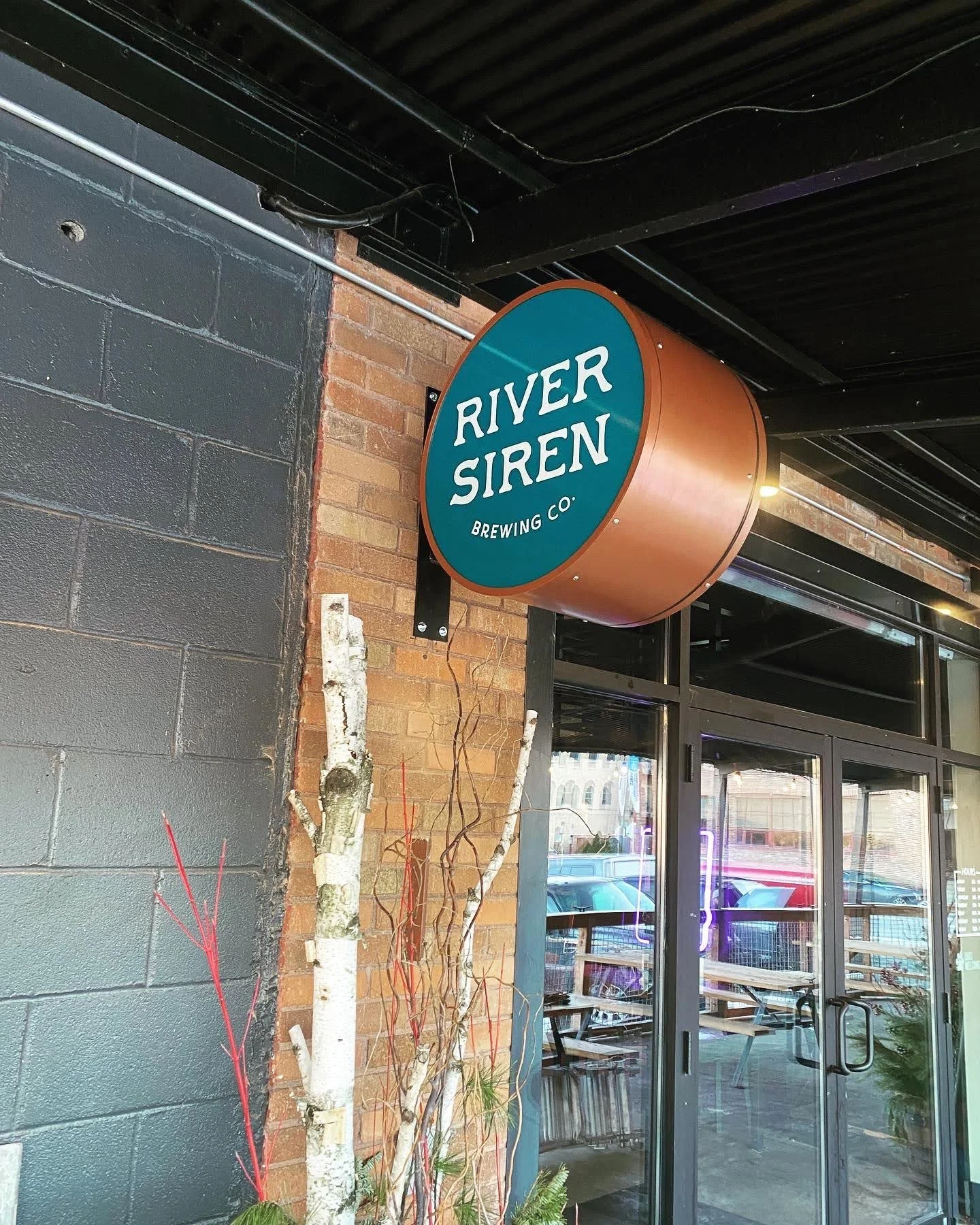 Custom Copper Brewery Sign