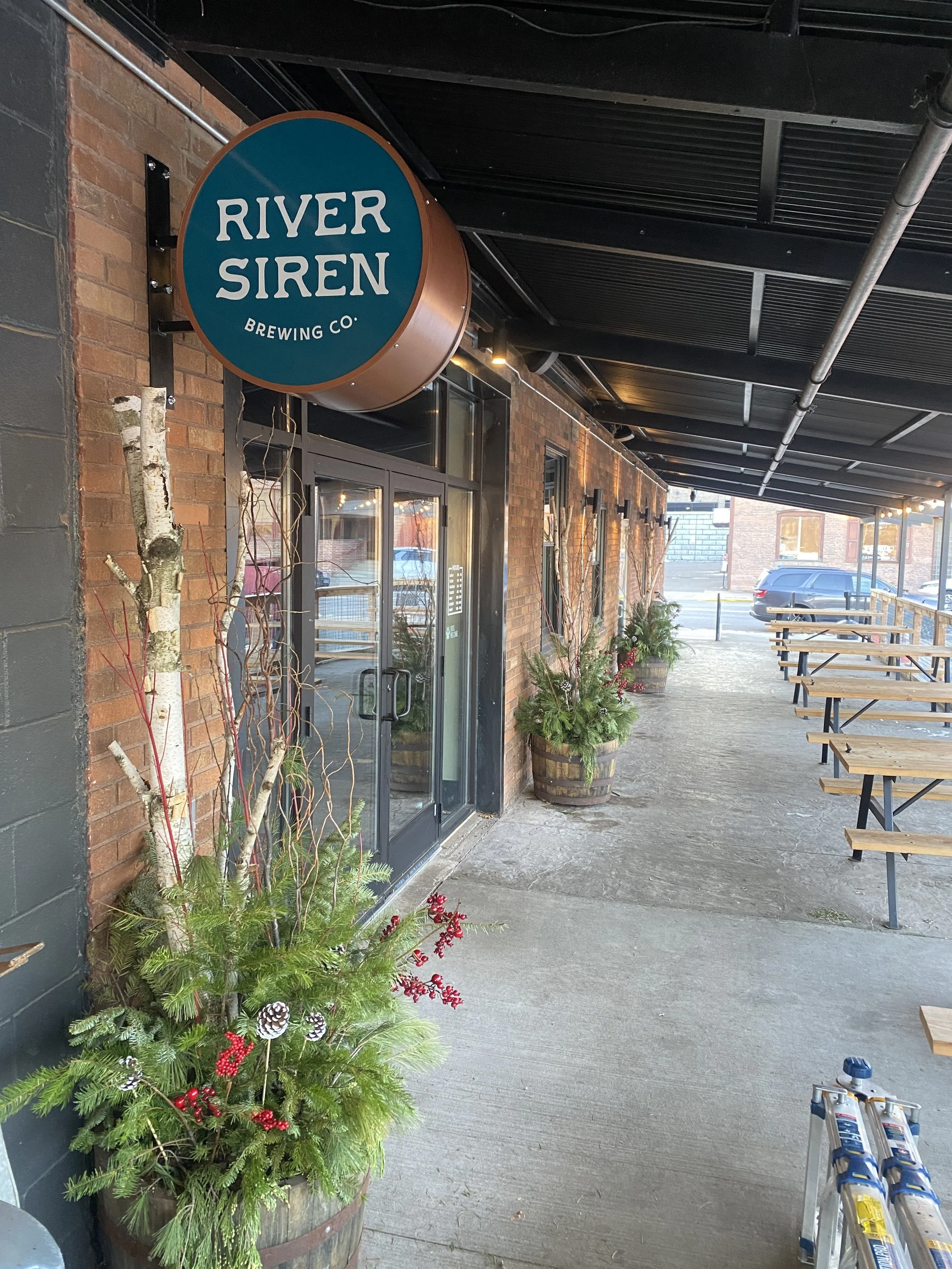 Custom Copper Brewery Sign