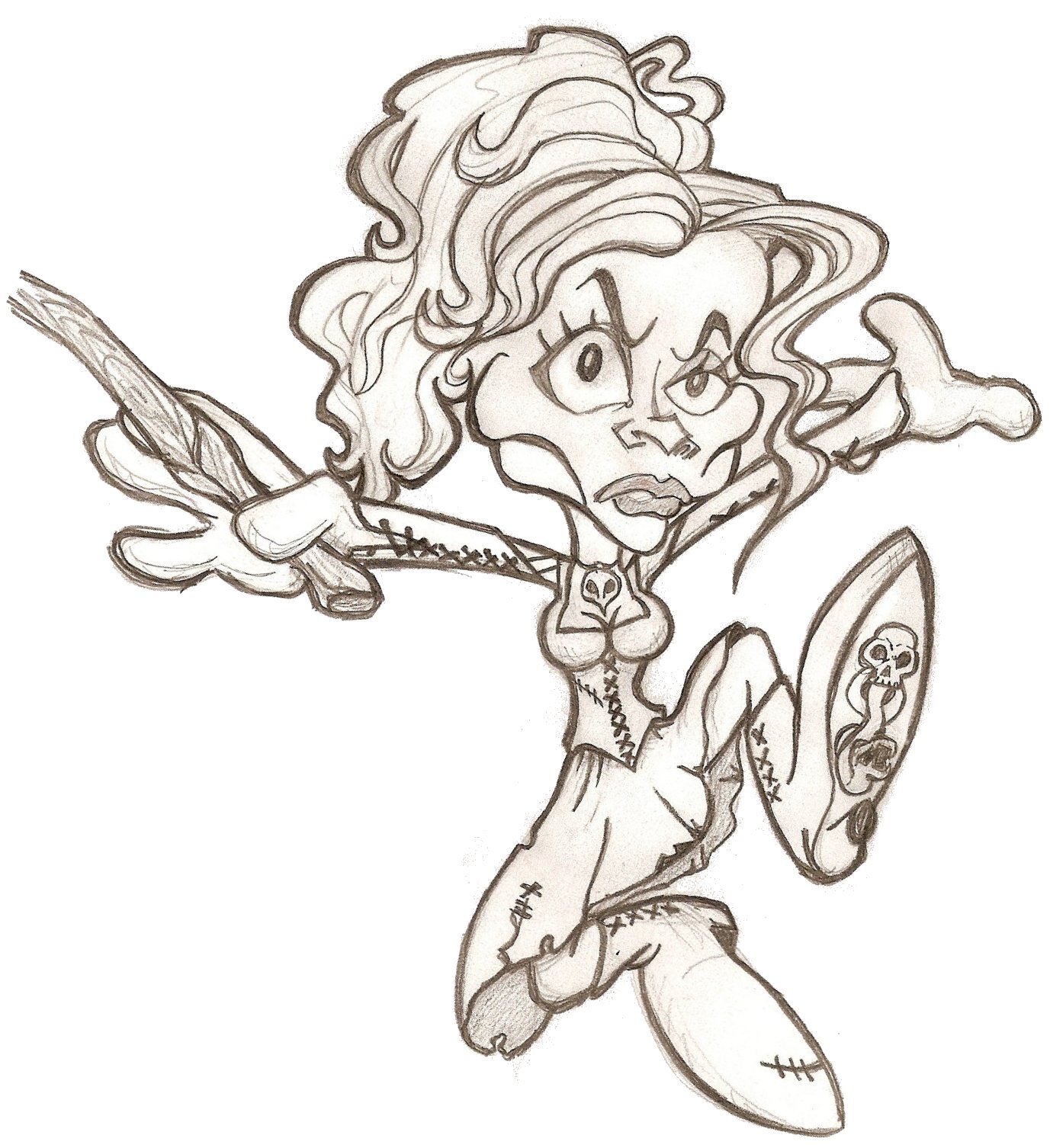 Quidditch Team "BellaTrix R4 KidZ" Mascot