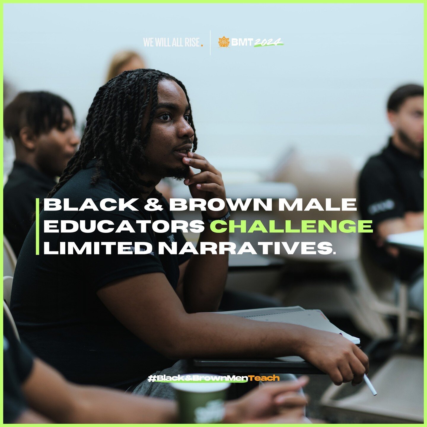 Our #BlackandBrownMenTeach campaign (#BMT2024), is a multiregional effort to raise awareness and promote increased representation of Black and Brown male educators in classrooms and schools. Help us spread the word and join the campaign to support Al