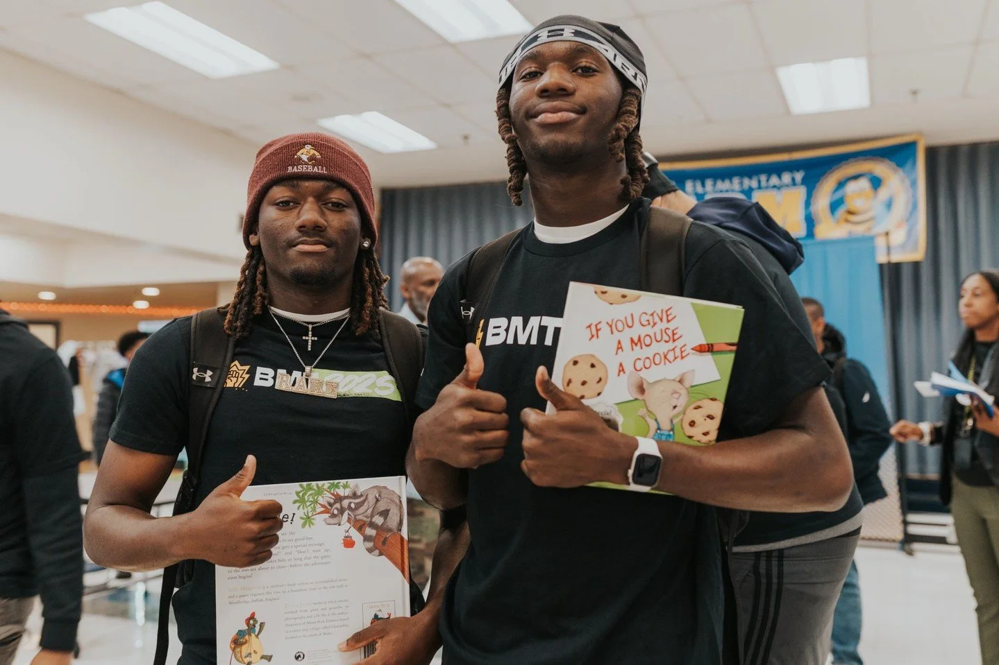 Last week, in partnership with Dorchester County Public Schools through We Will All Rise&rsquo;s Real Men Read Initiative, students from Mace&rsquo;s Lane Middle School and Cambridge-South Dorchester High School led impactful literacy experiences wit